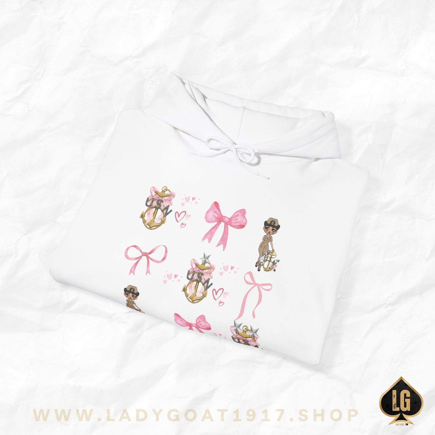 Lady Goat Coquette V8 Unisex Hoodie