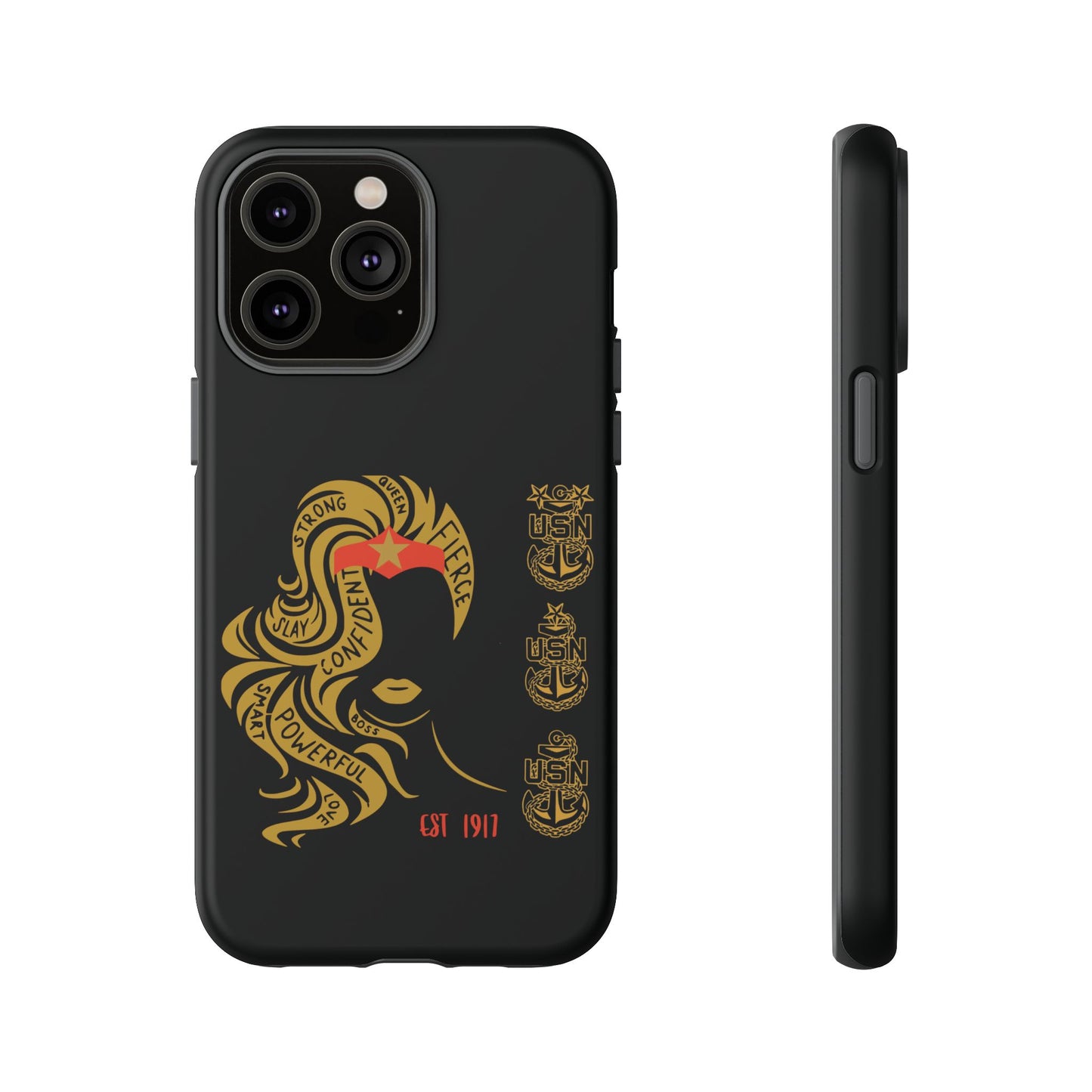 WW OG Long Hair Gold Phone Case
