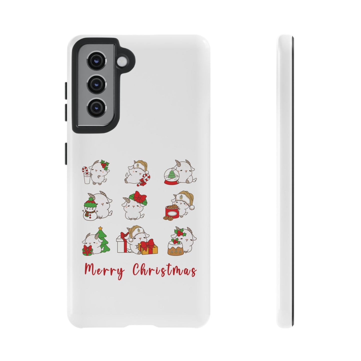 Hello Goat Christmas V3Tough Phone Case