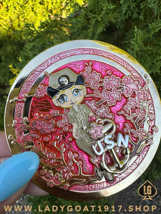 1893 Coin Sale Cherry Blossom Blonde