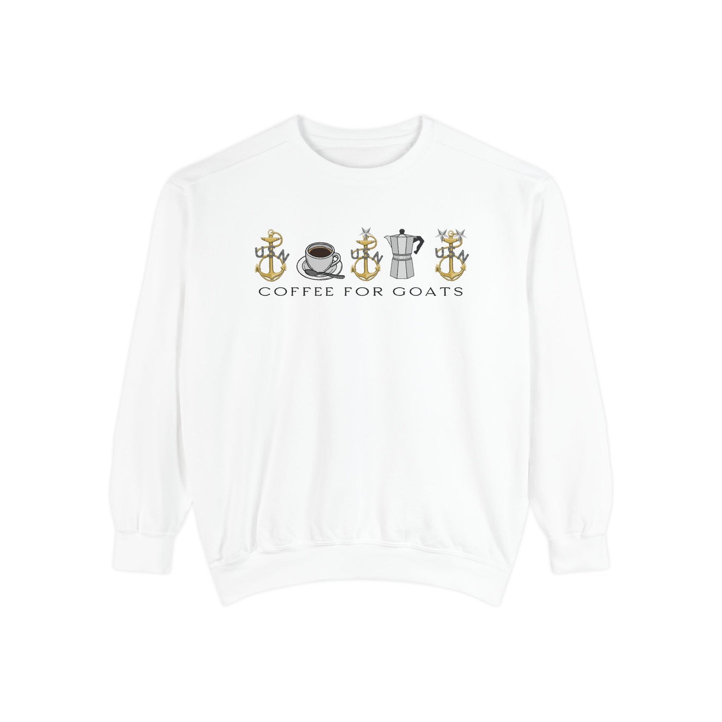 Vinatge Coffee for Goats Premium Unisex Relaxed Fit Sweatshirt