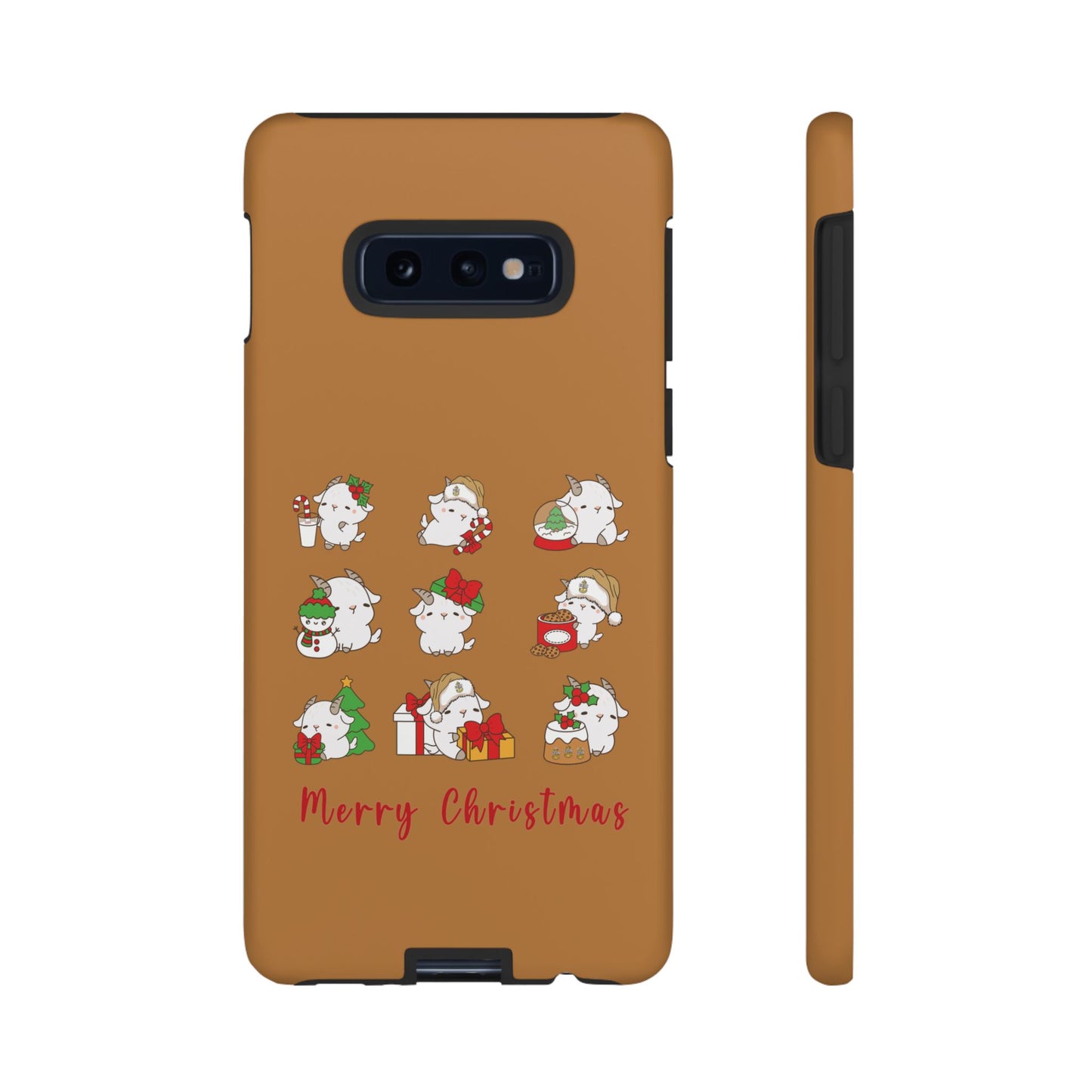 Hello Goat Christmas V1 Tough Phone Case