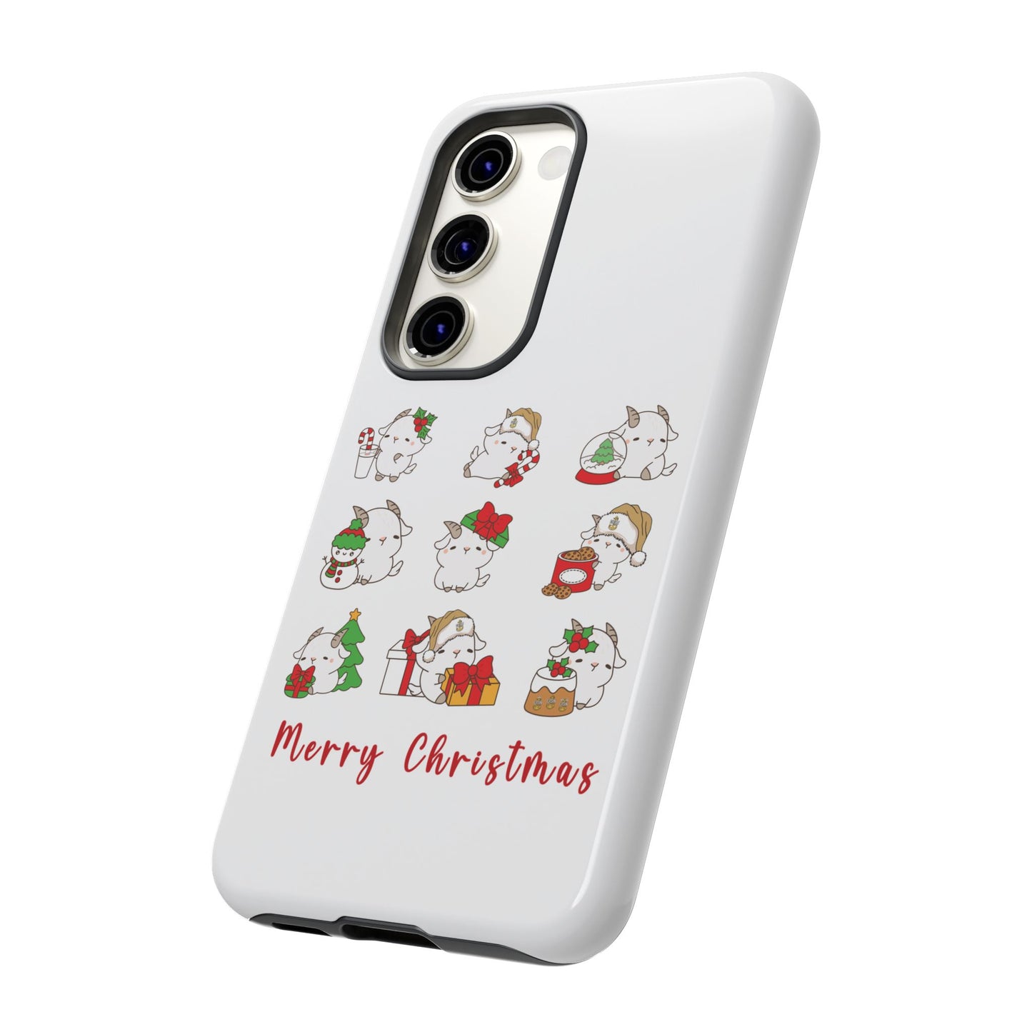 Hello Goat Christmas V3Tough Phone Case
