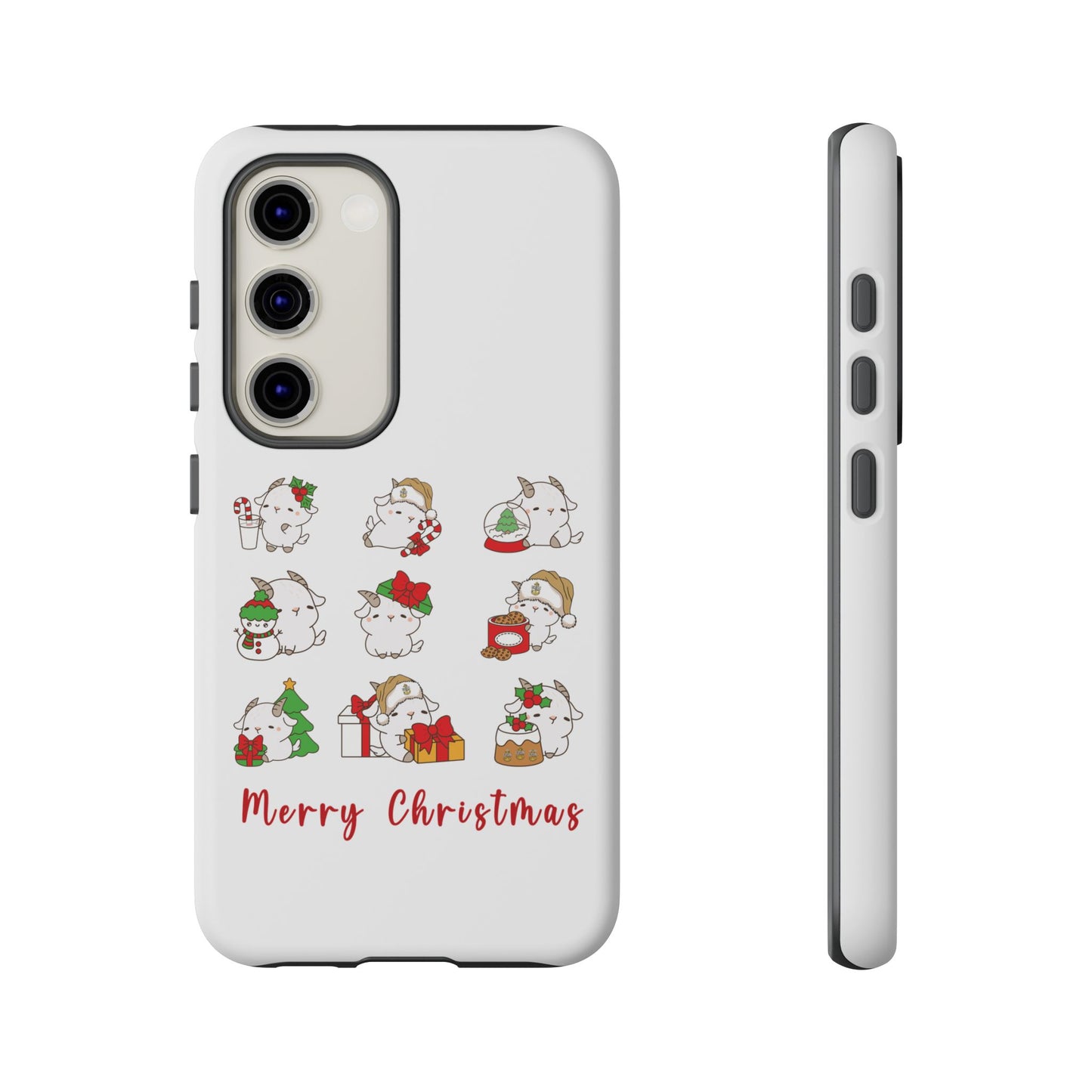 Hello Goat Christmas V3Tough Phone Case