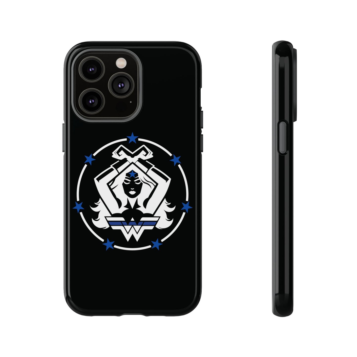 WW Blue Line Tough Phone Case