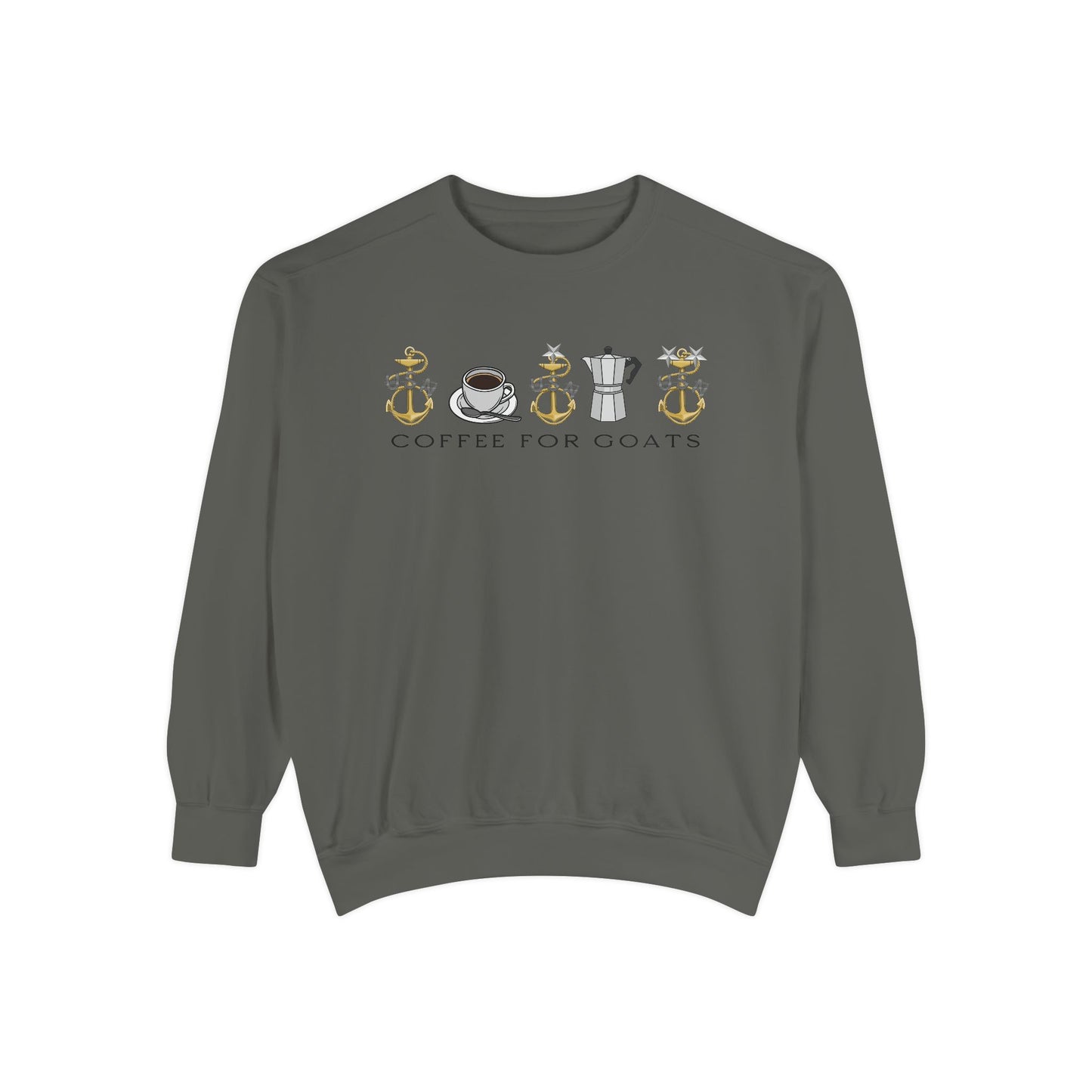 Vinatge Coffee for Goats Premium Unisex Relaxed Fit Sweatshirt