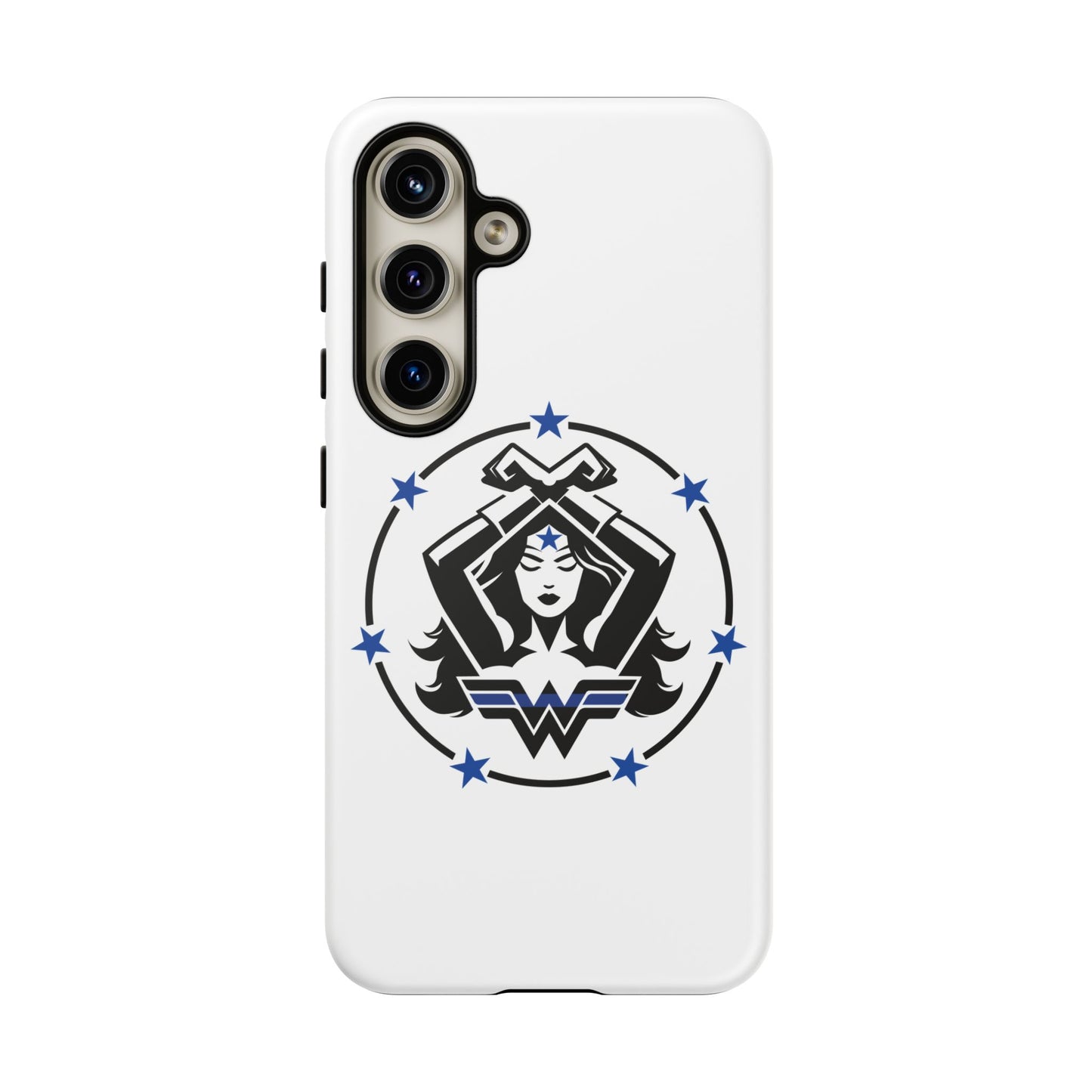WW Blue Line Tough Phone Case V2
