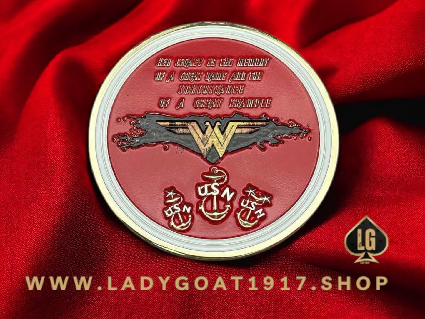 WW Retired Challenge Coin 25”