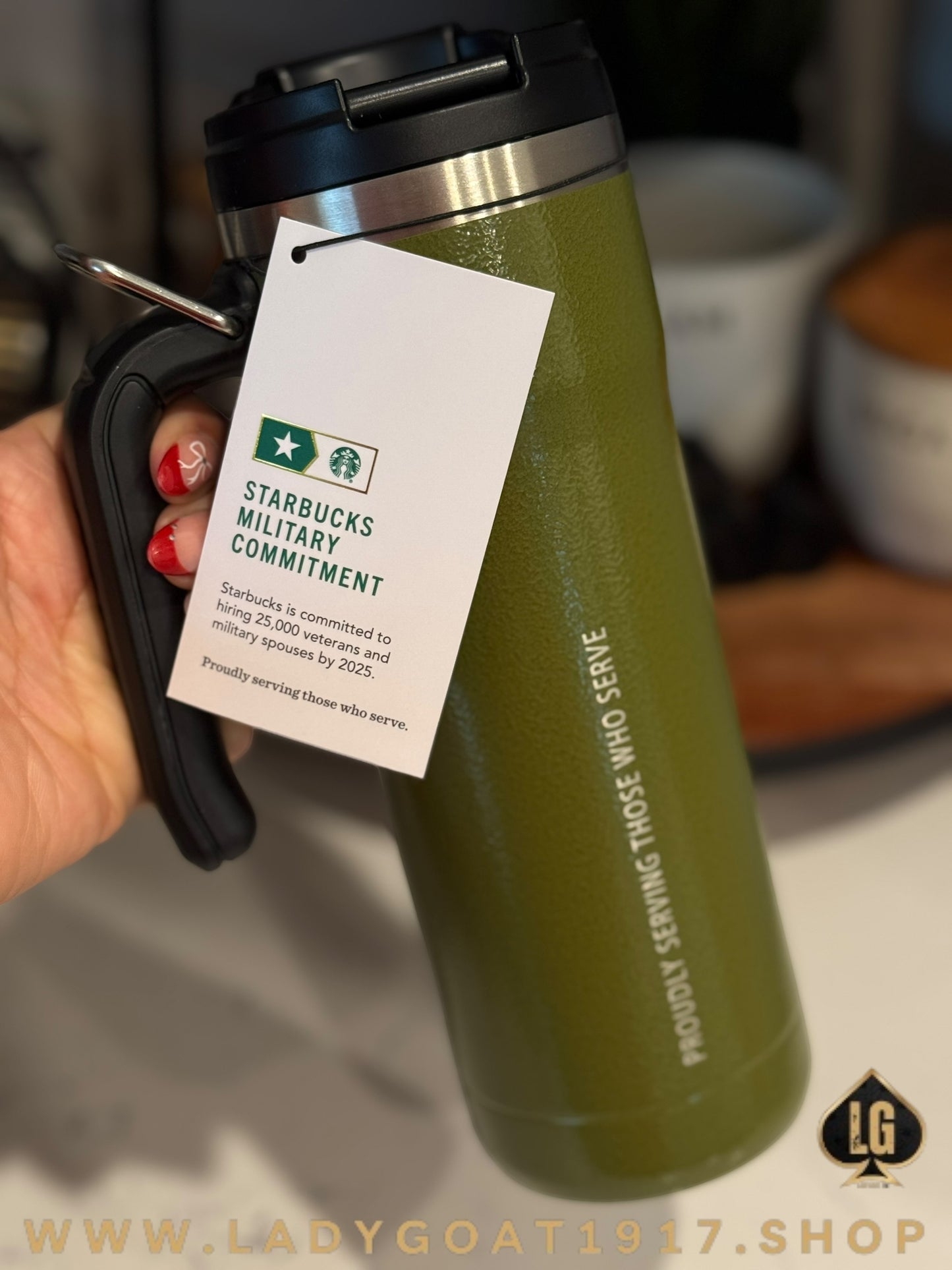 Starbucks Military 20oz Tumbler Limited