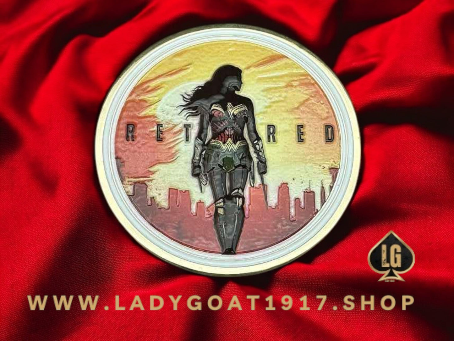 WW Retired Challenge Coin 25”