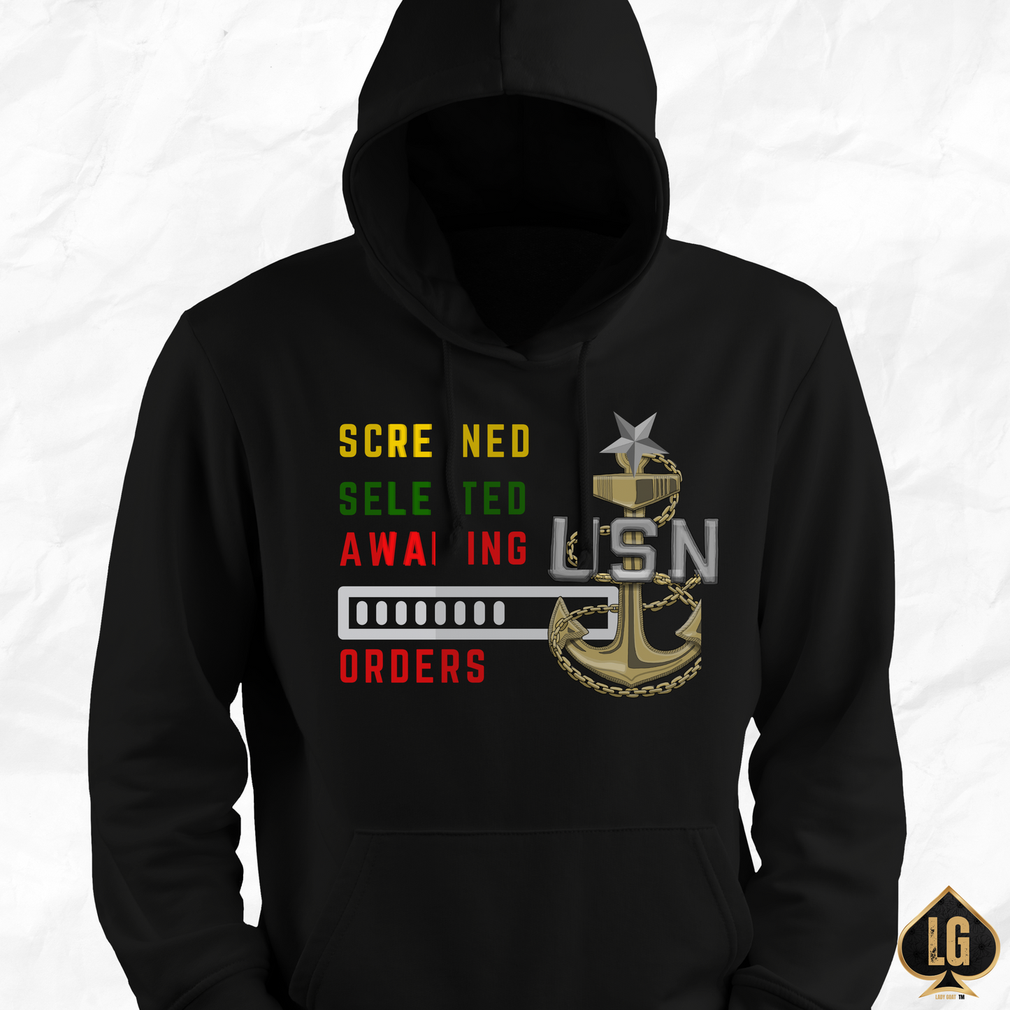 Screened Senior Chief Hoodie