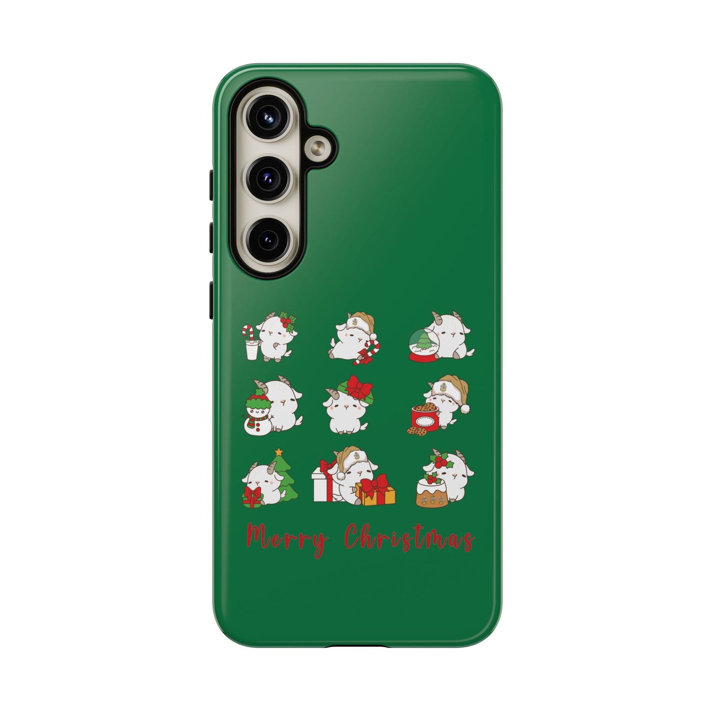Hello Goat Christmas V2 Tough Phone Case