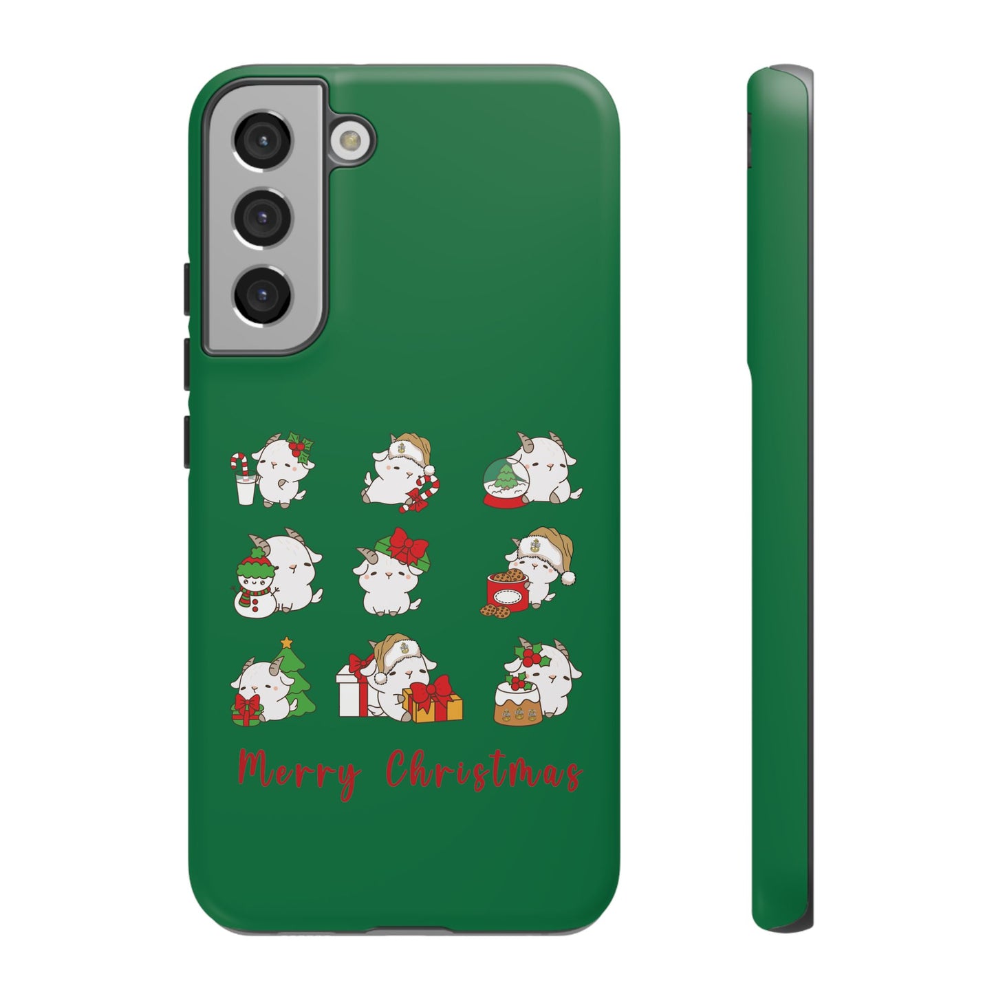 Hello Goat Christmas V2 Tough Phone Case
