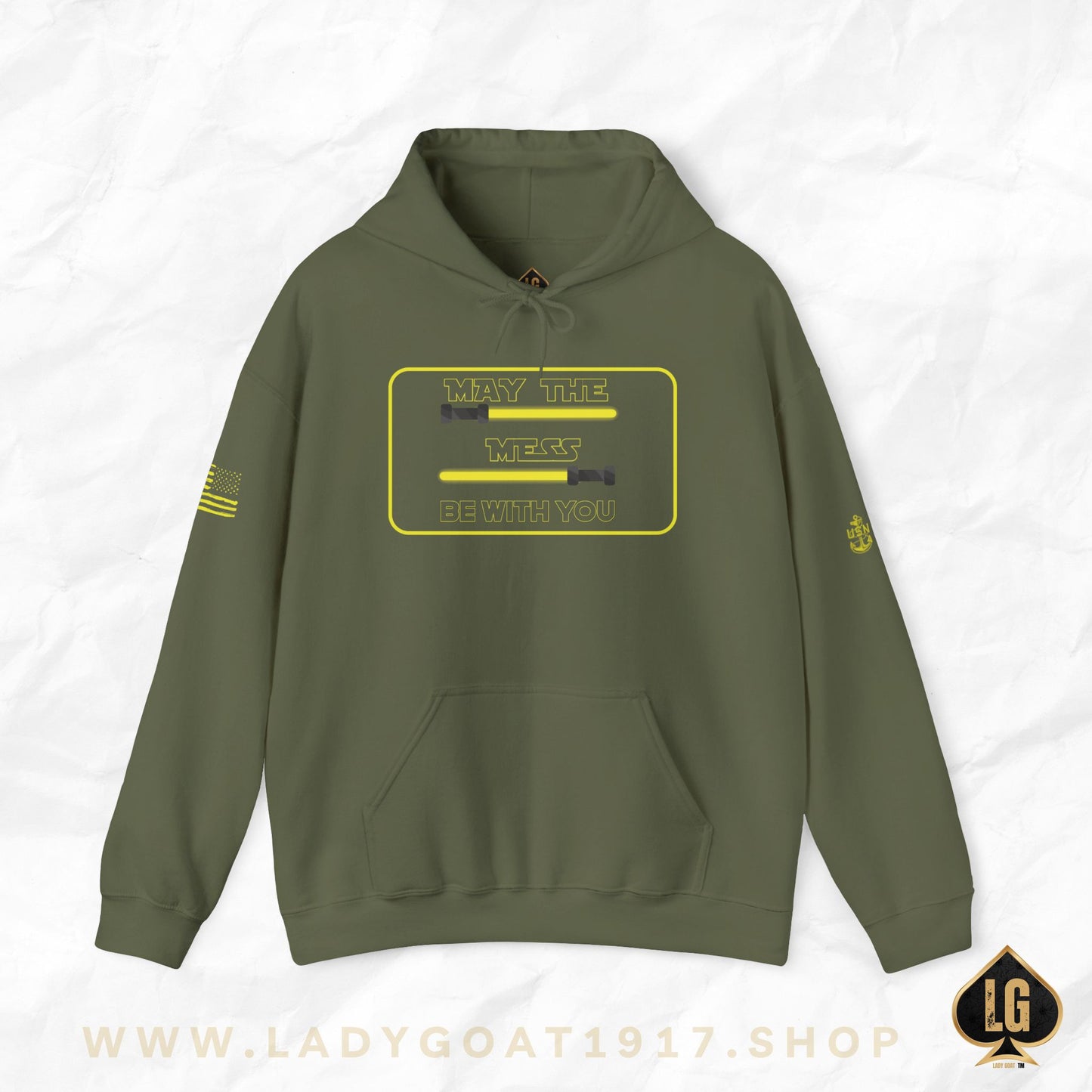 May The Mess Be With You Unisex Hoodie