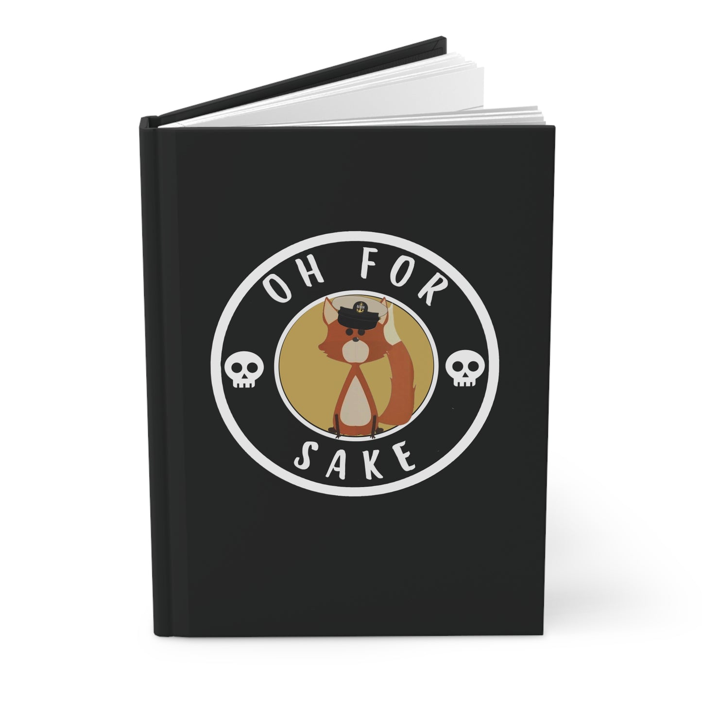 For 🦊 Sake ! V1 Hardcover Journal Matte