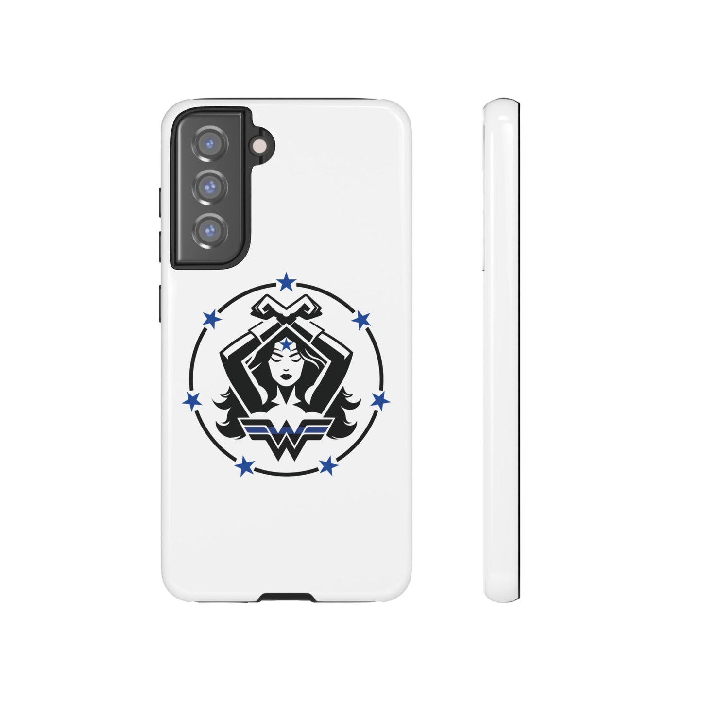 WW Blue Line Tough Phone Case V2