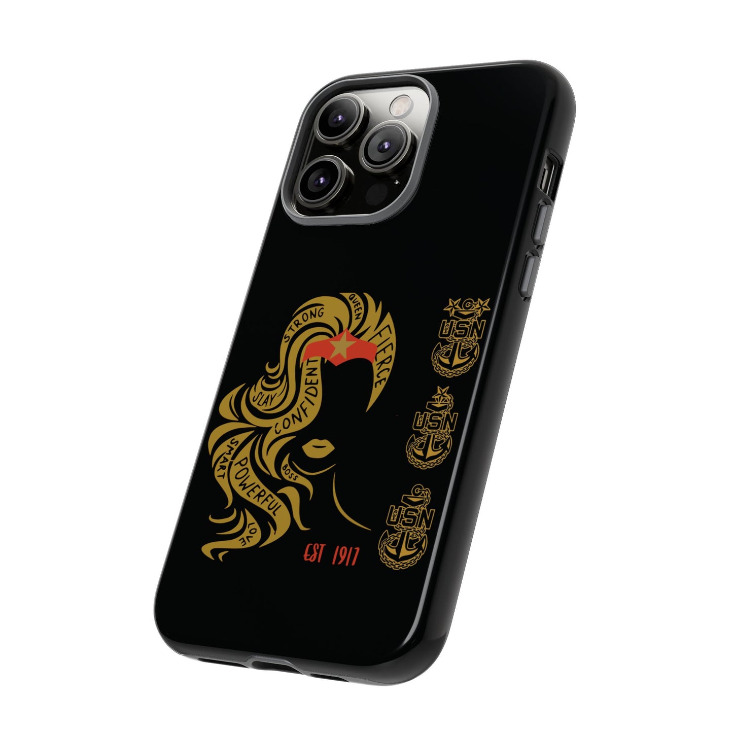 WW OG Long Hair Gold Phone Case