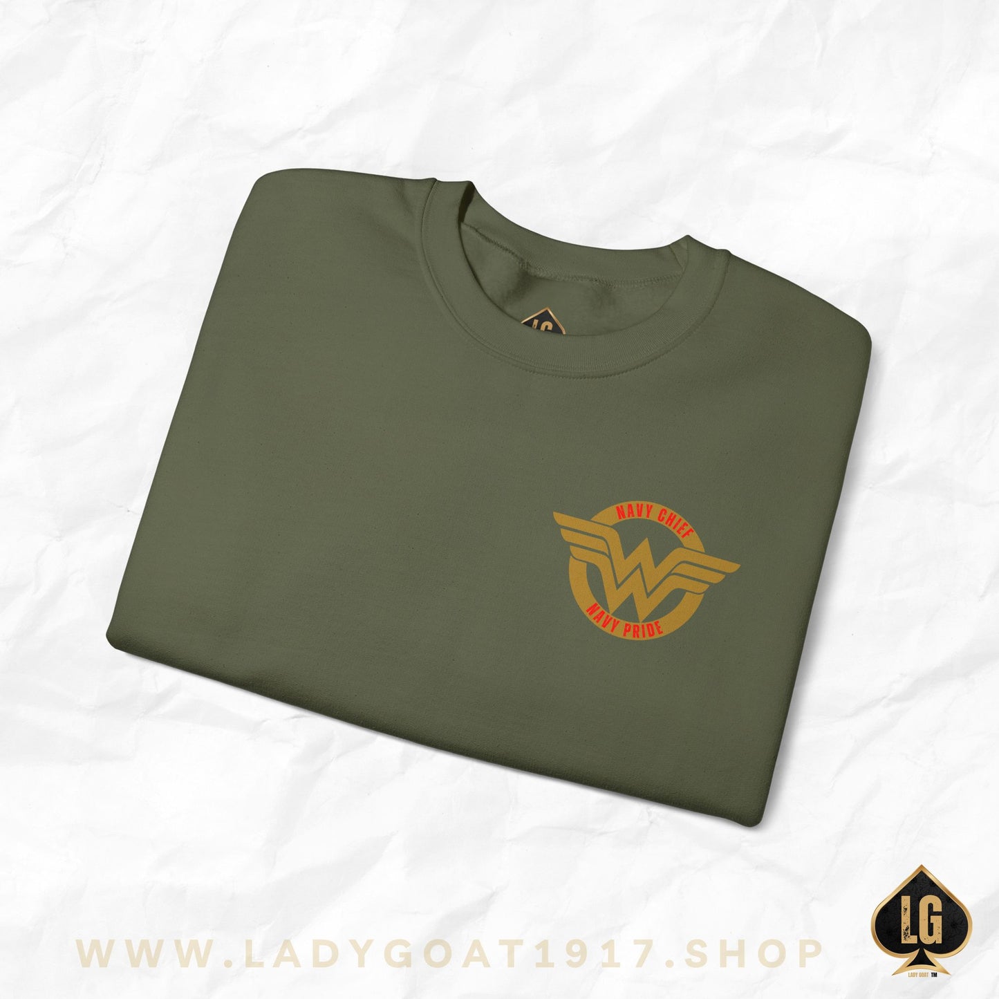 WW OG Diva Gold Crewneck Sweater
