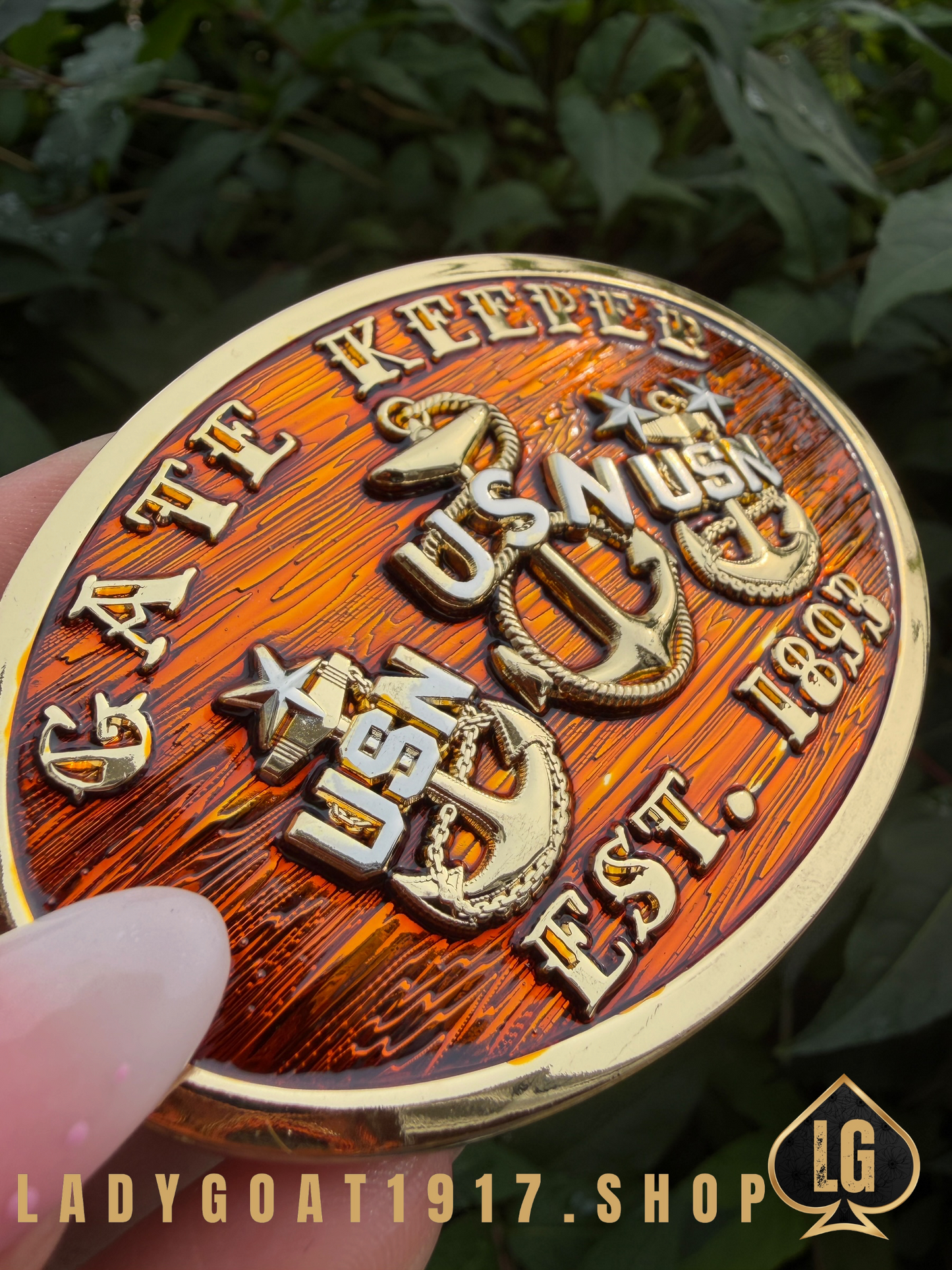 Gate Keepers Belt Buckle 🐐