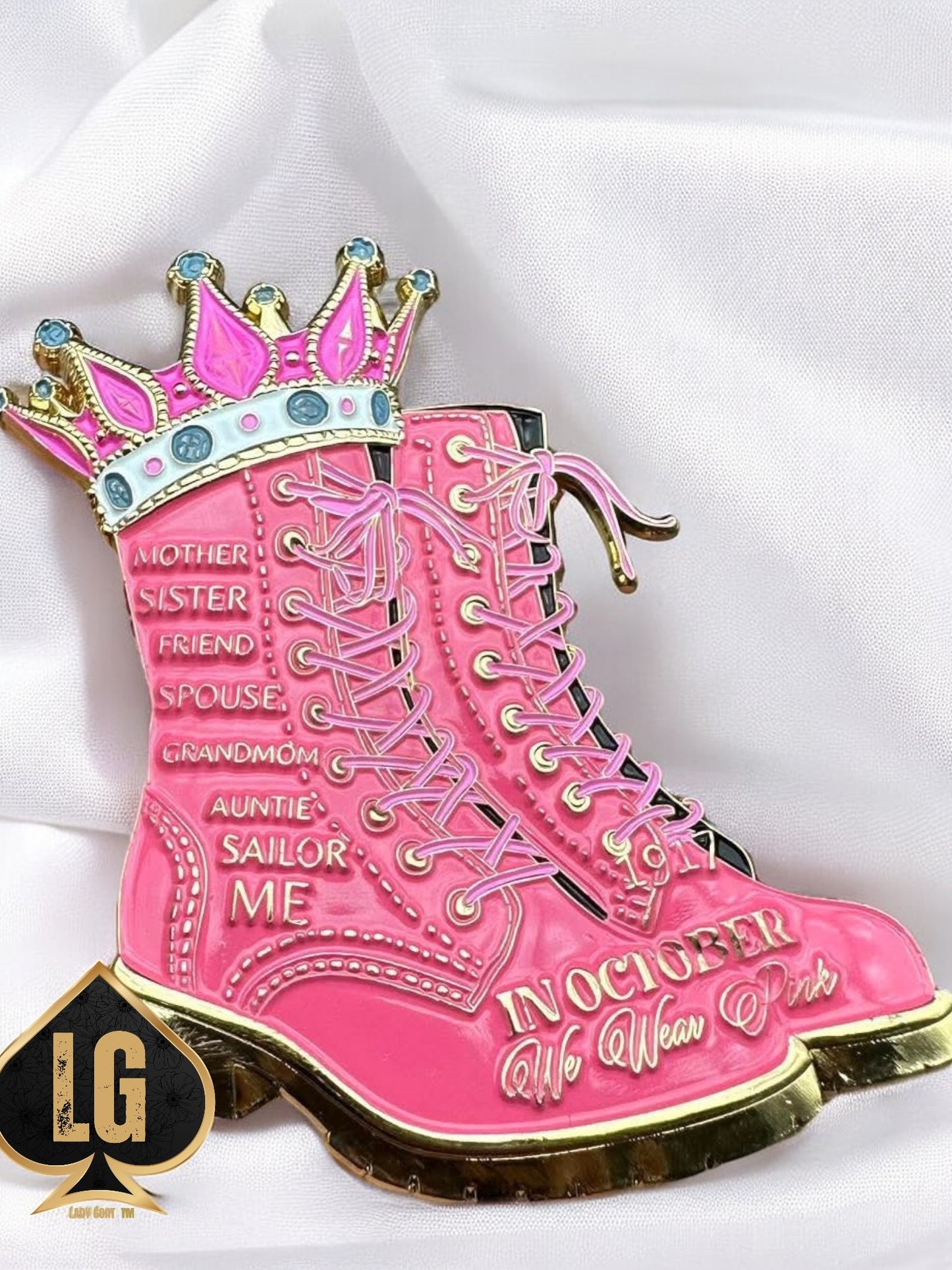 BCA Boots Challenge Coin 24”