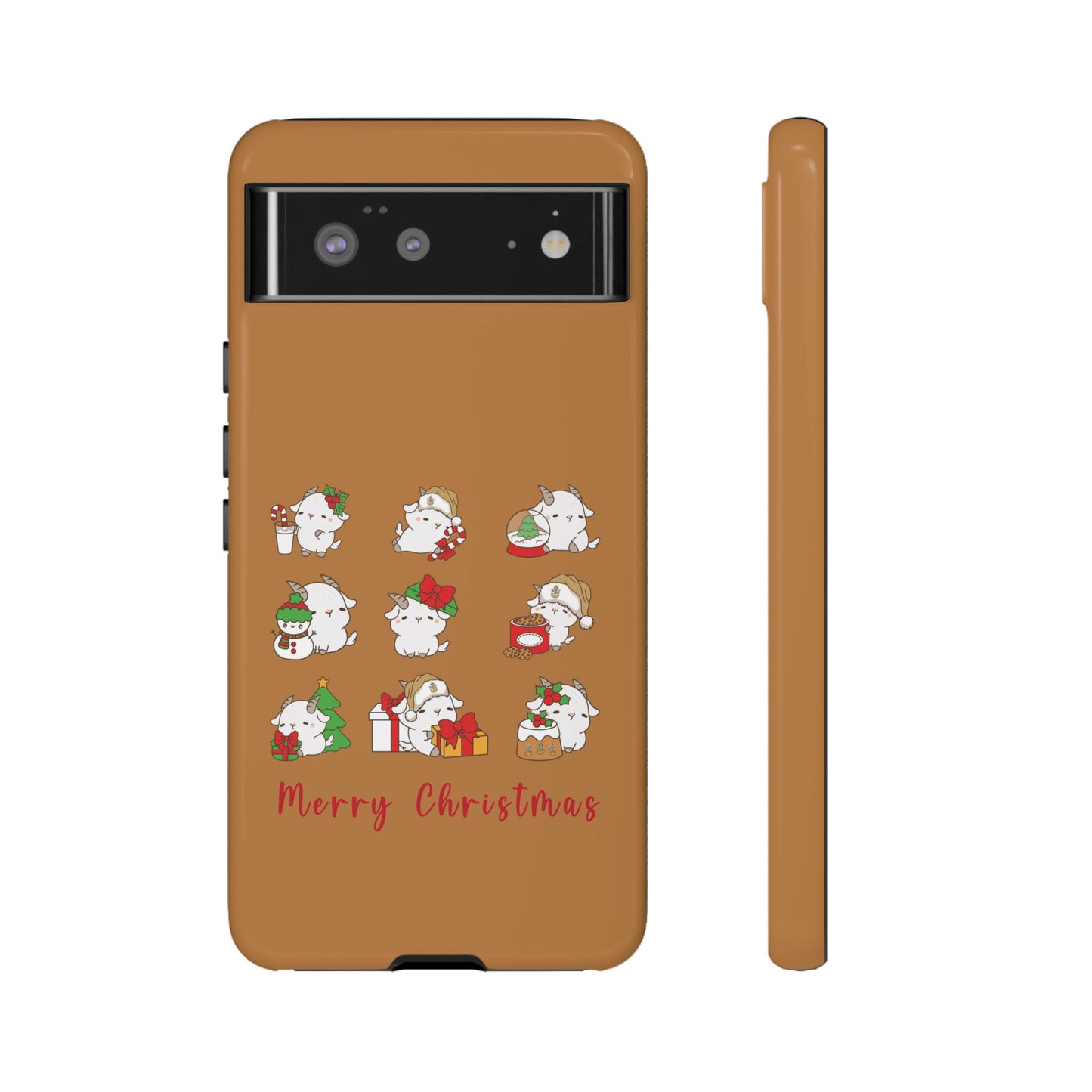 Hello Goat Christmas V1 Tough Phone Case