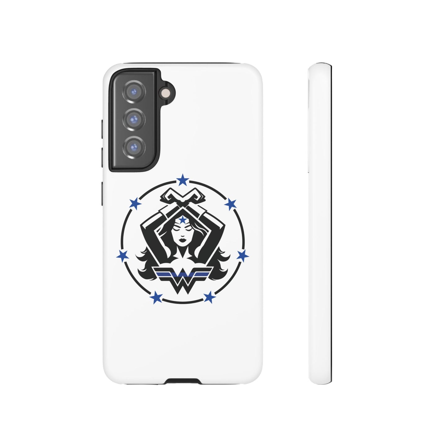 WW Blue Line Tough Phone Case V2