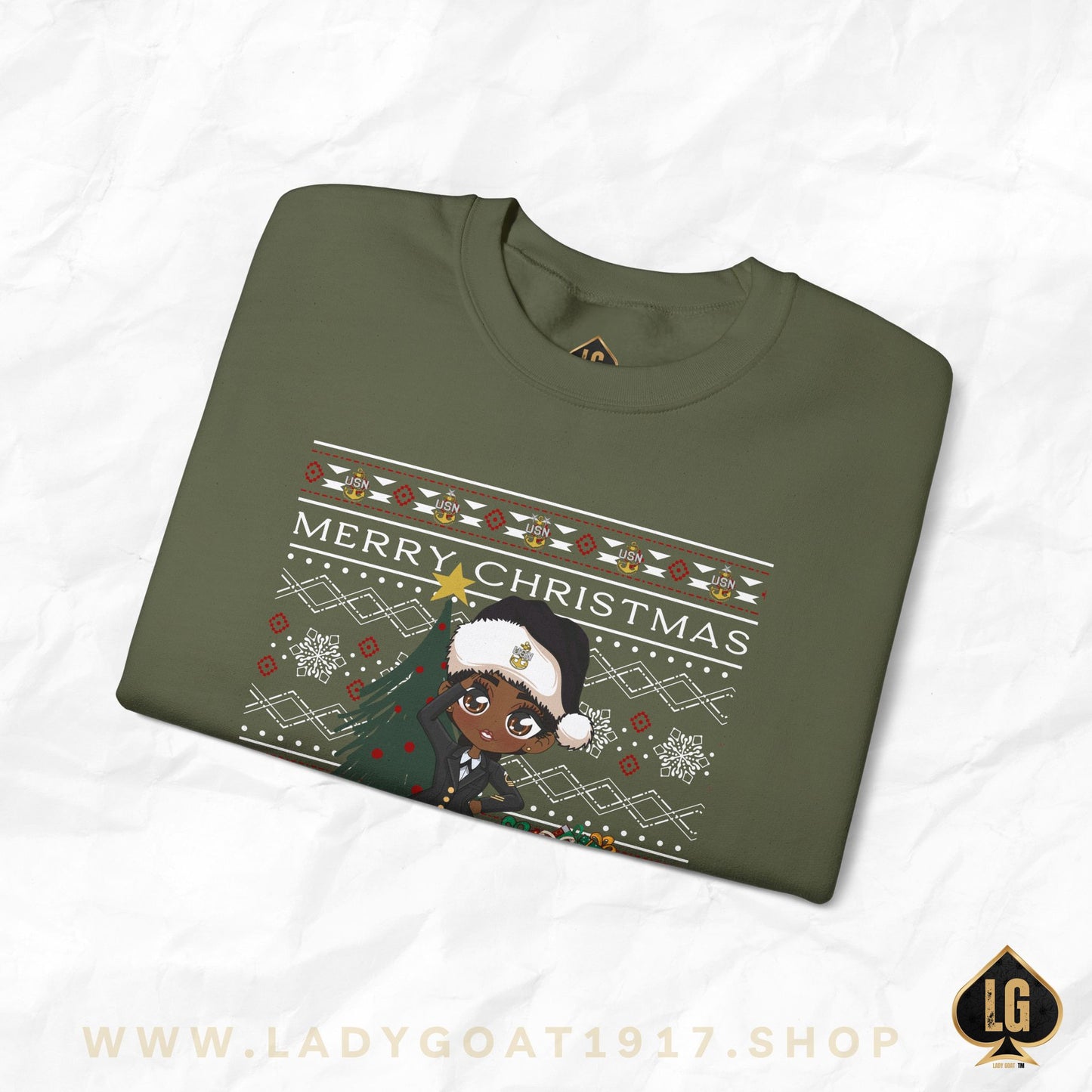 Christmas Blues V2 Crewneck Sweater
