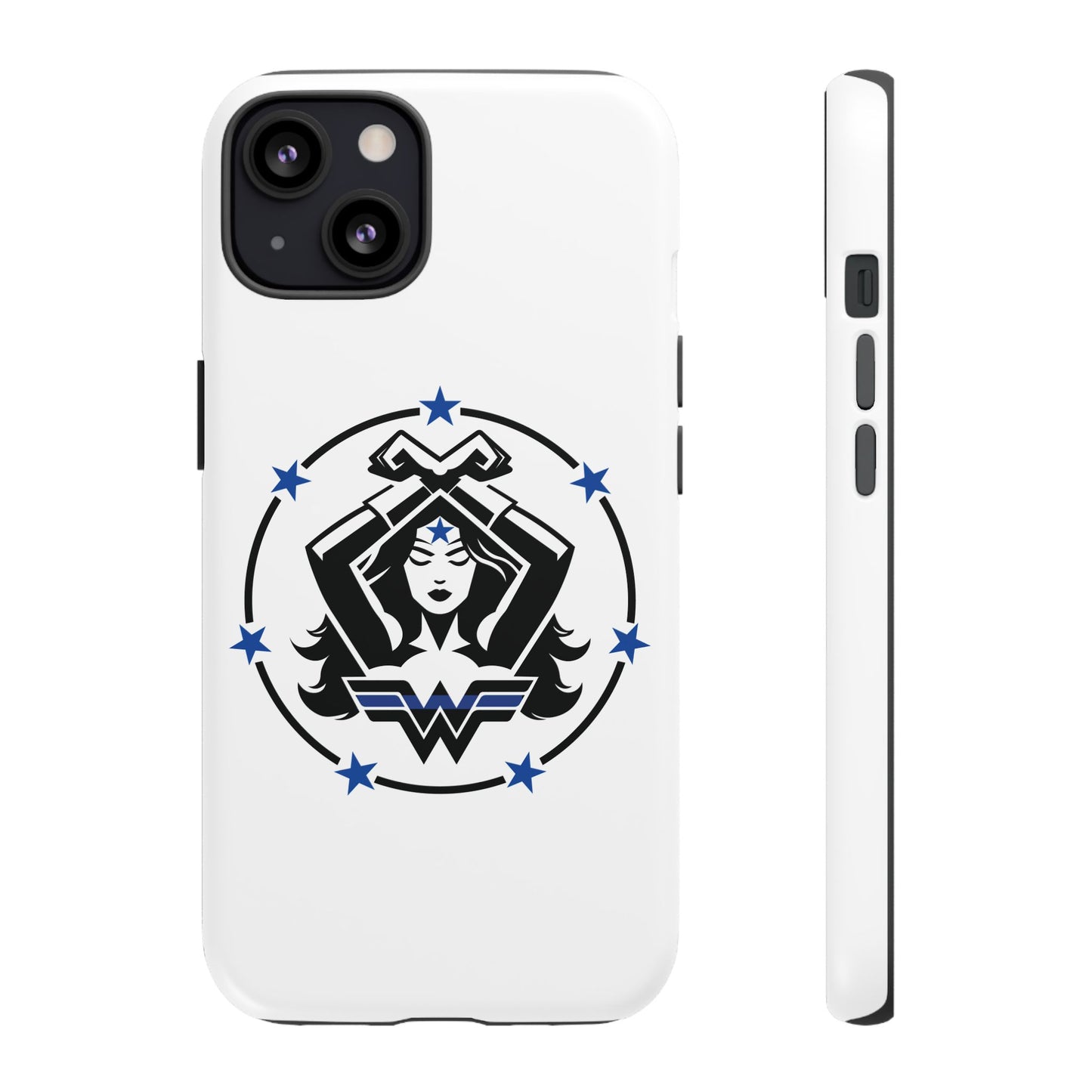 WW Blue Line Tough Phone Case V2