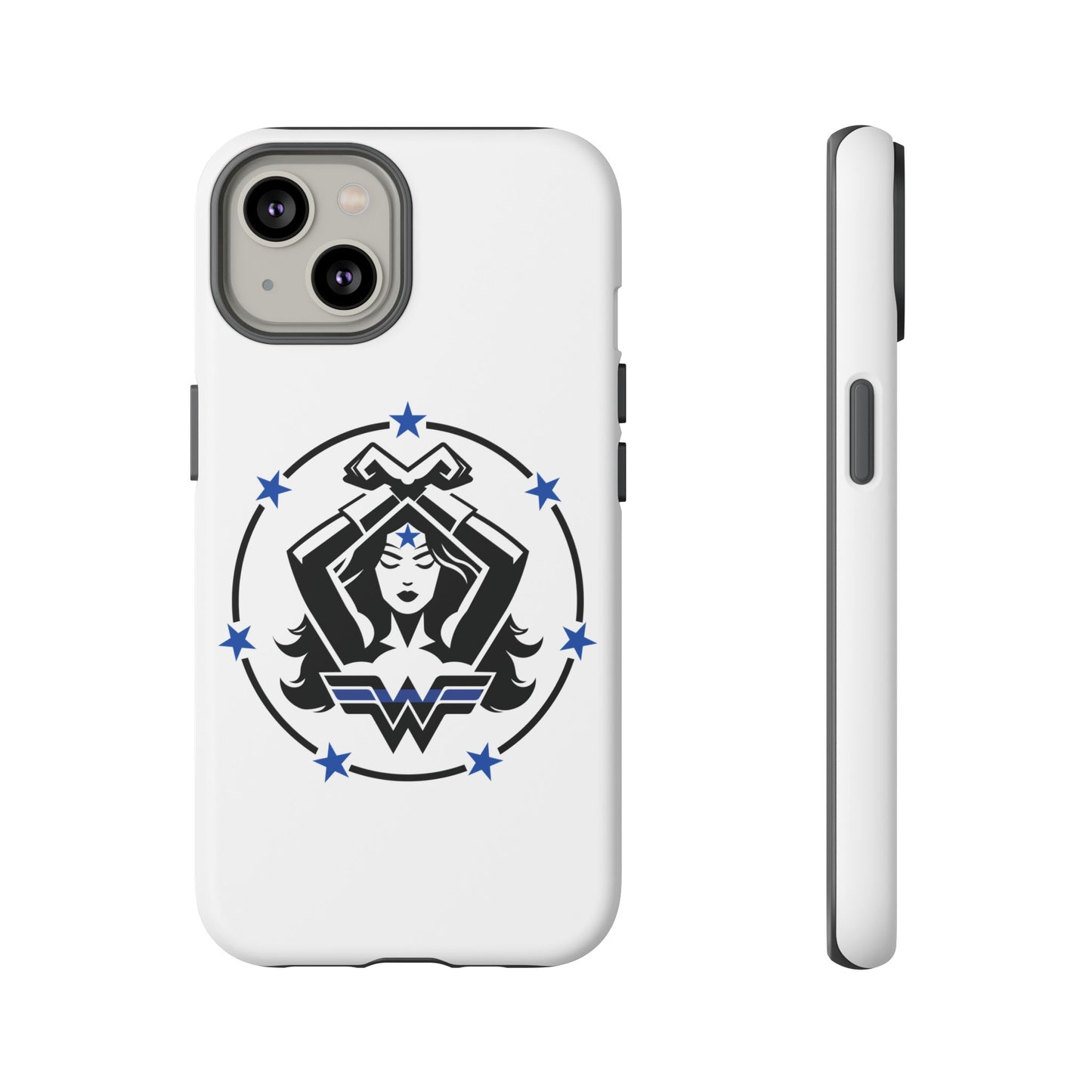 WW Blue Line Tough Phone Case V2