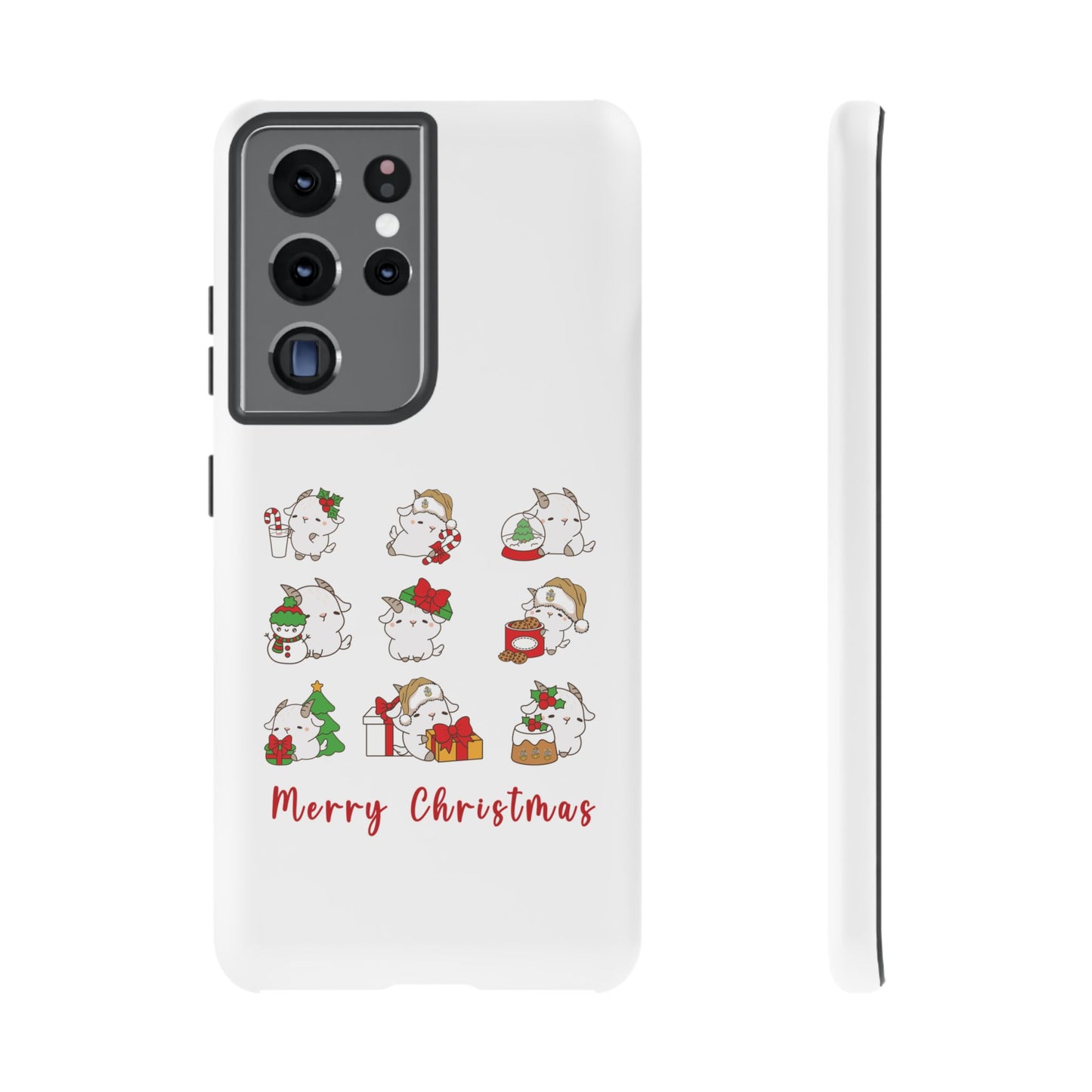 Hello Goat Christmas V3Tough Phone Case