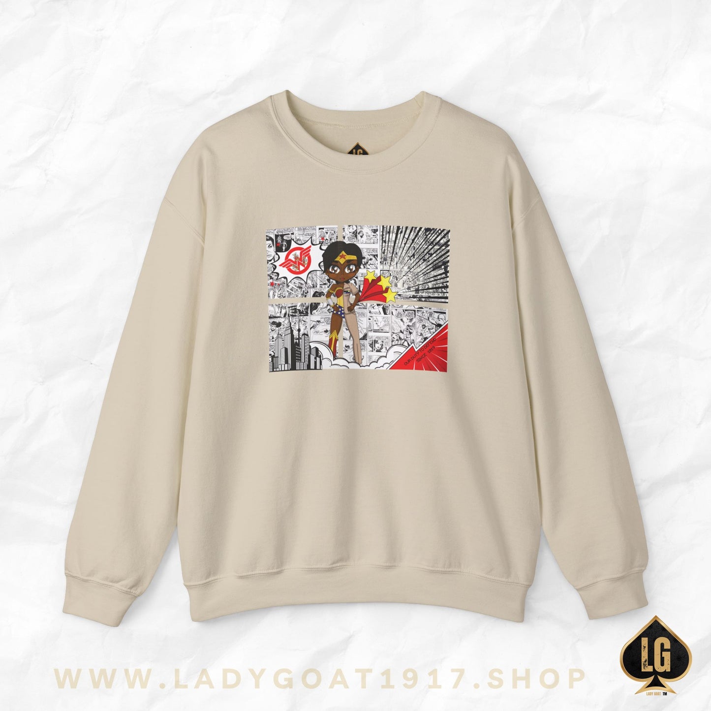News Flash Comic V3 Crewneck Sweater