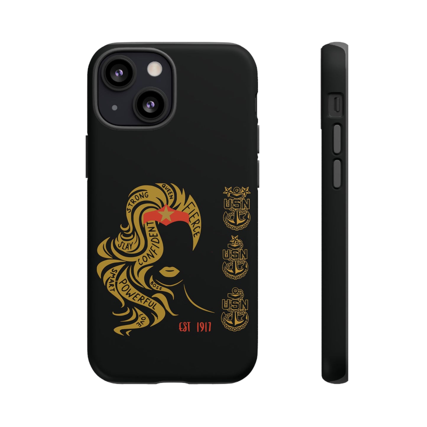 WW OG Long Hair Gold Phone Case
