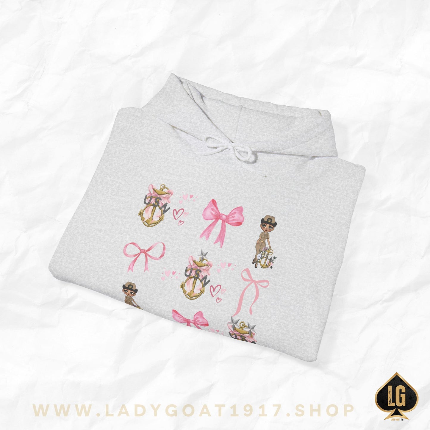 Lady Goat Coquette V8 Unisex Hoodie