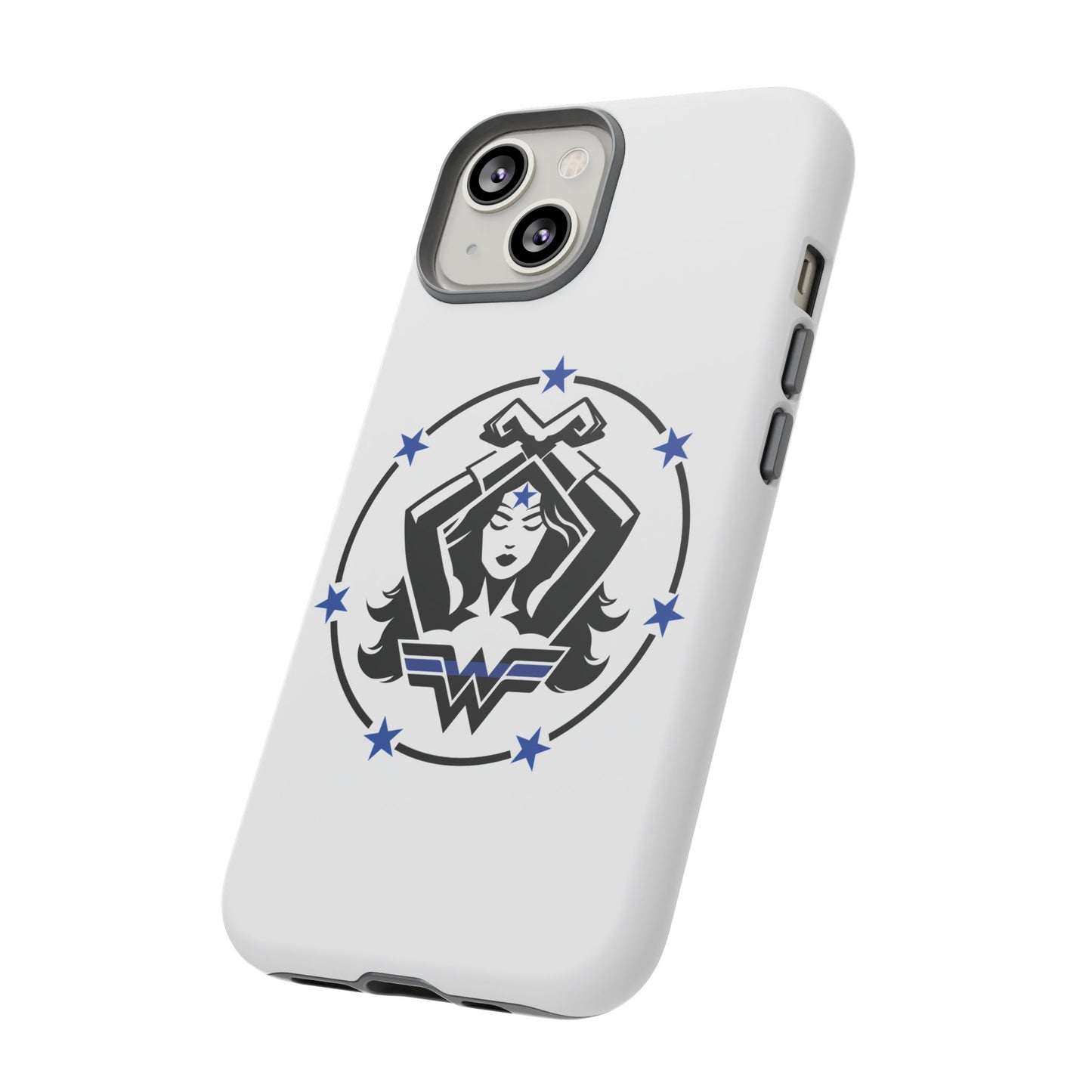 WW Blue Line Tough Phone Case V2