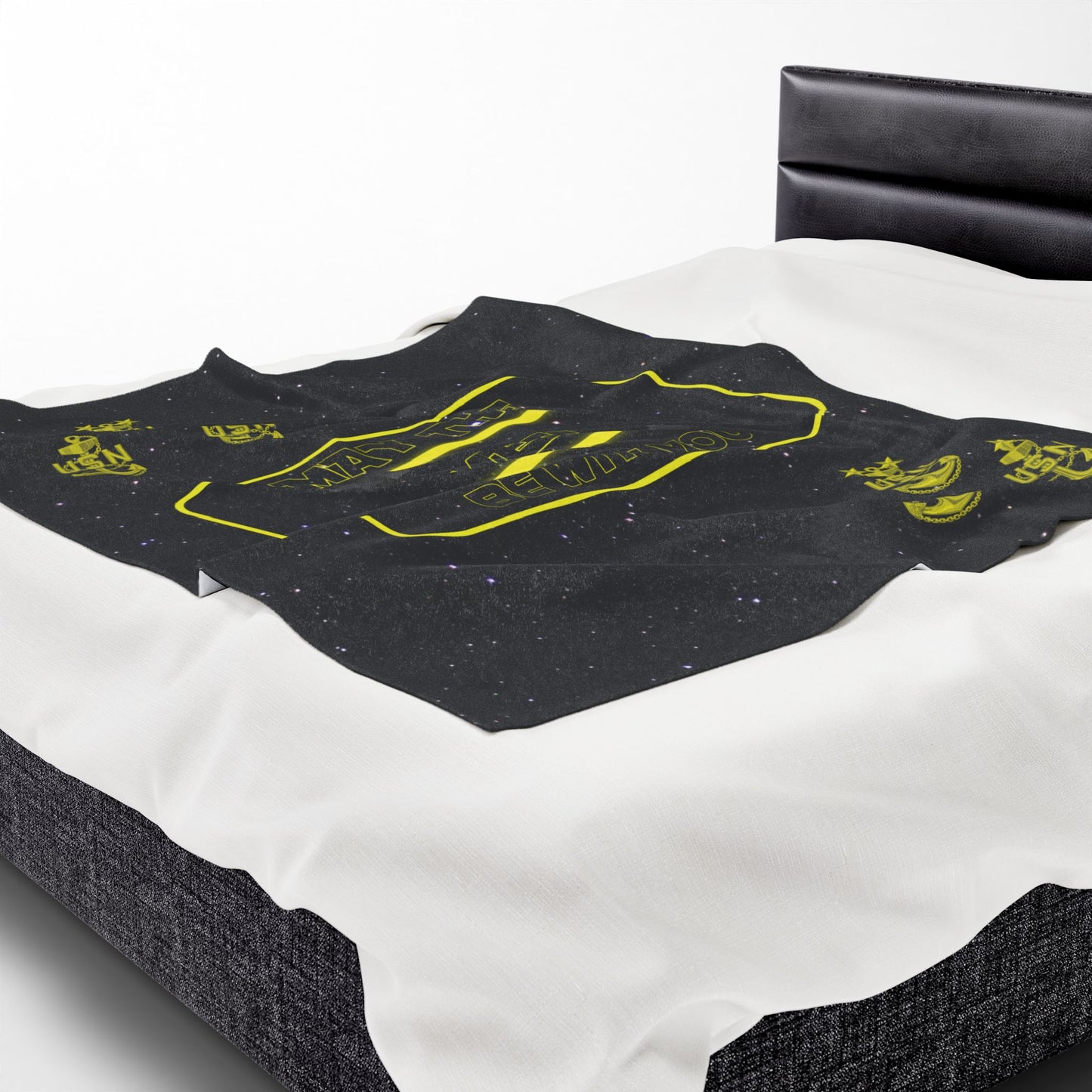 May The Mess Be With You ! Plush Blanket
