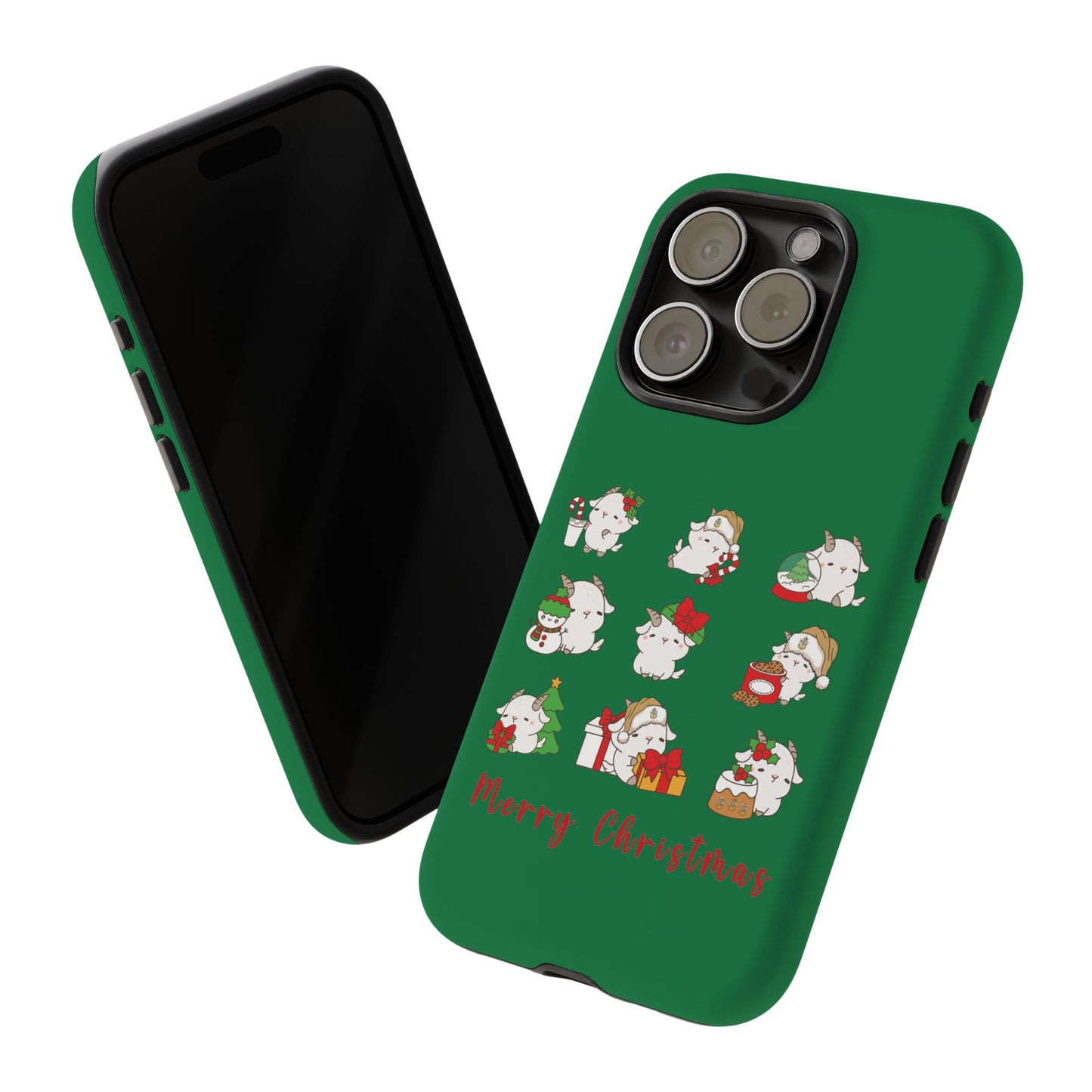 Hello Goat Christmas V2 Tough Phone Case