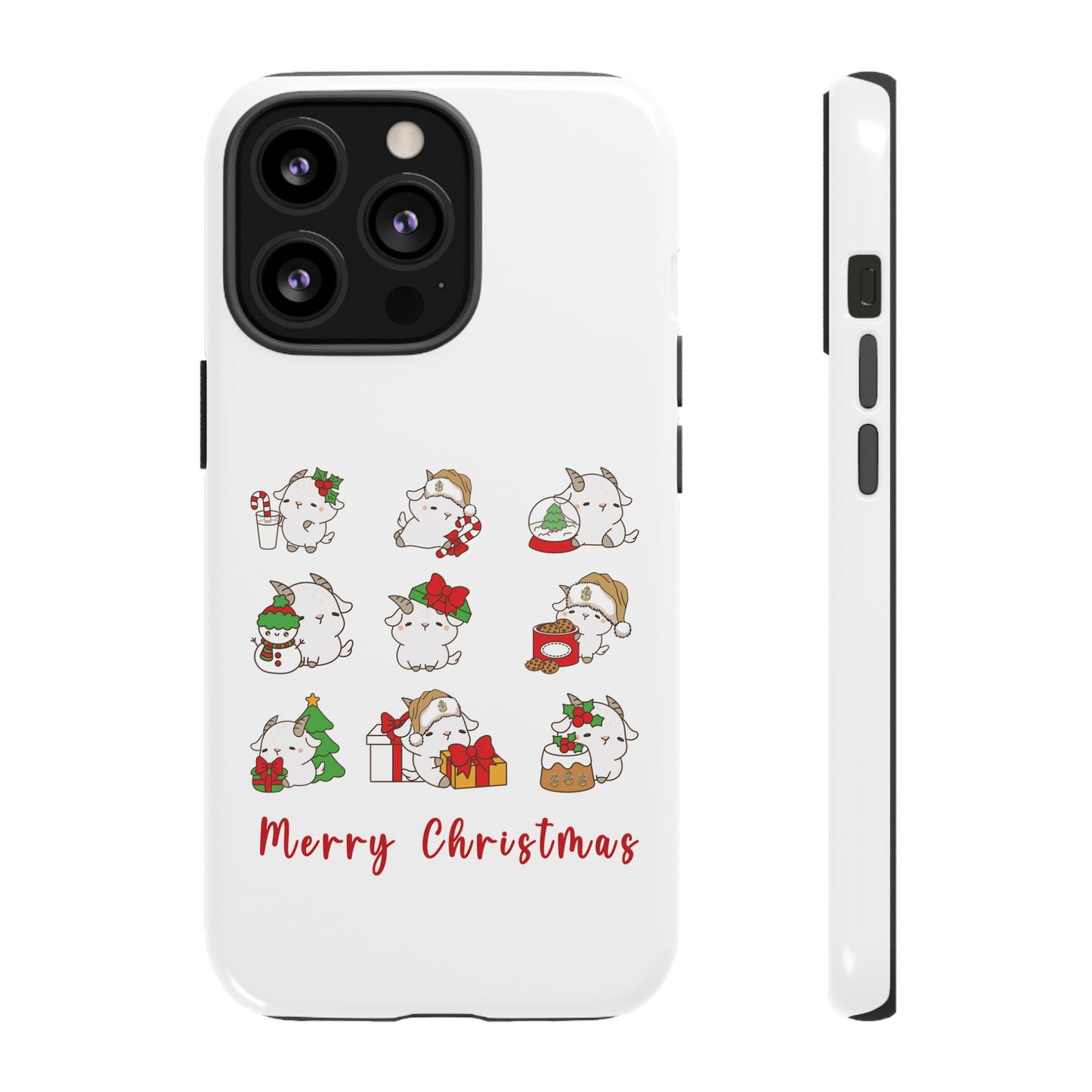 Hello Goat Christmas V3Tough Phone Case