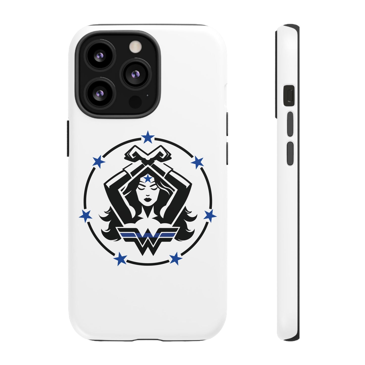 WW Blue Line Tough Phone Case V2