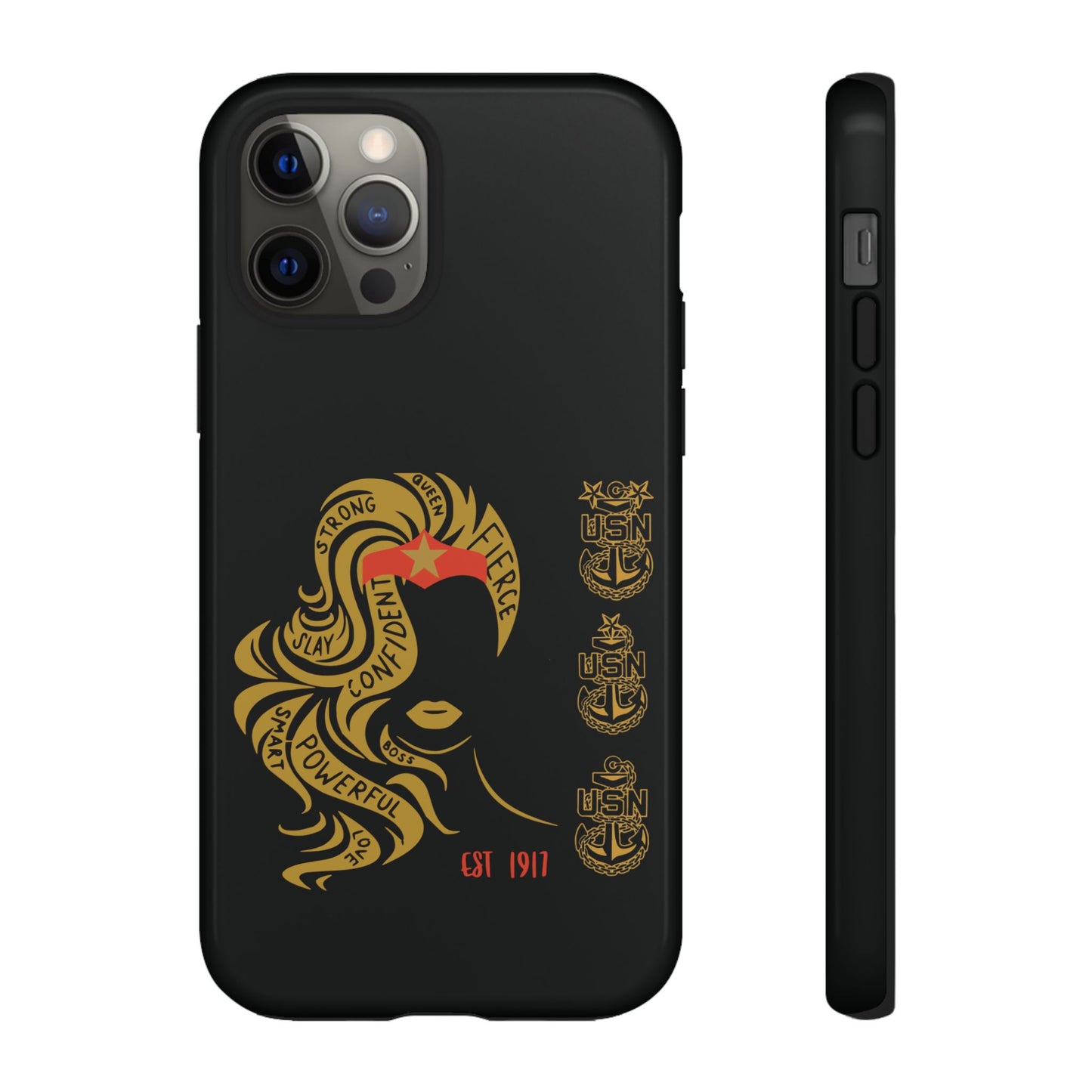 WW OG Long Hair Gold Phone Case