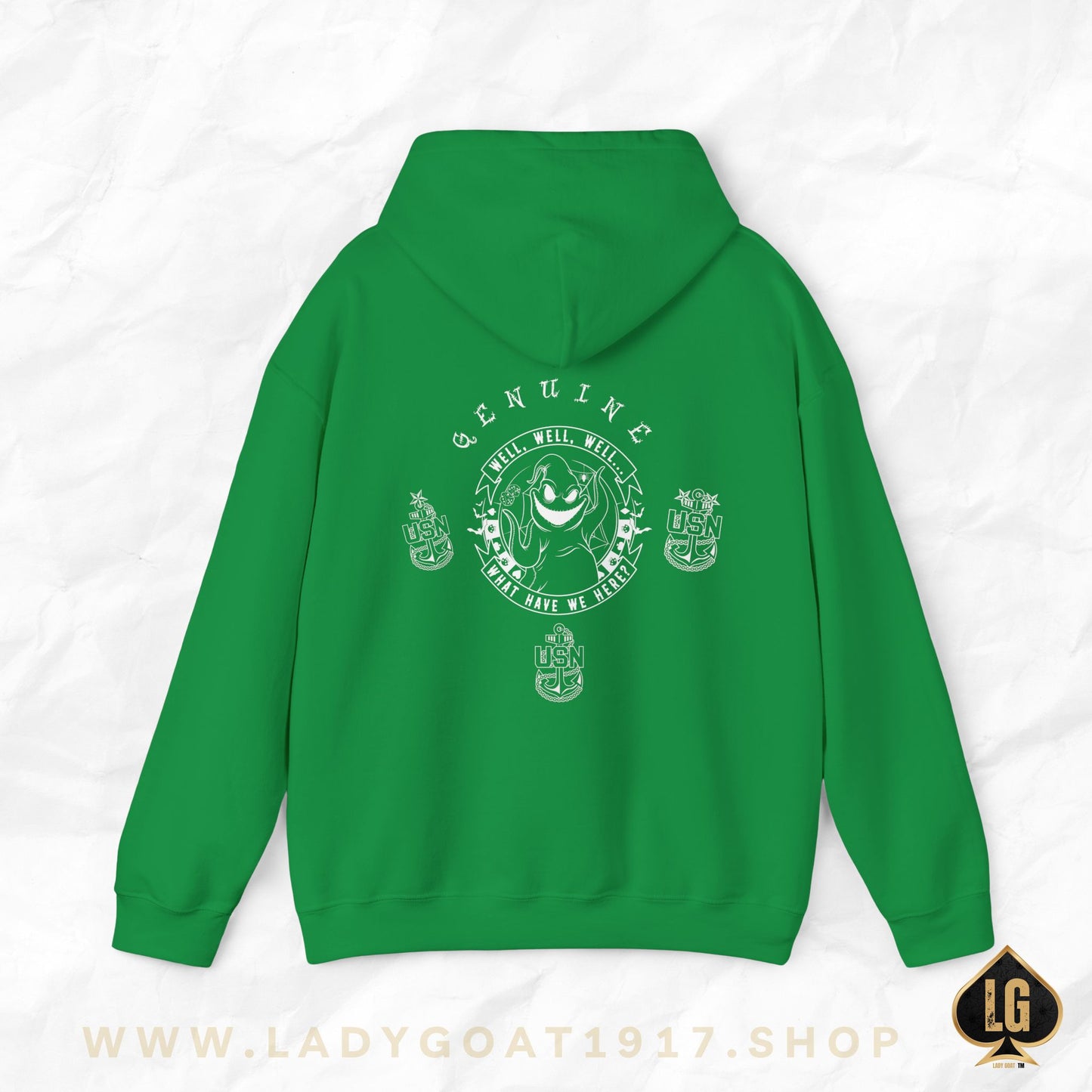 Glow in the Dark Oogie Genuine Unisex Hoodie