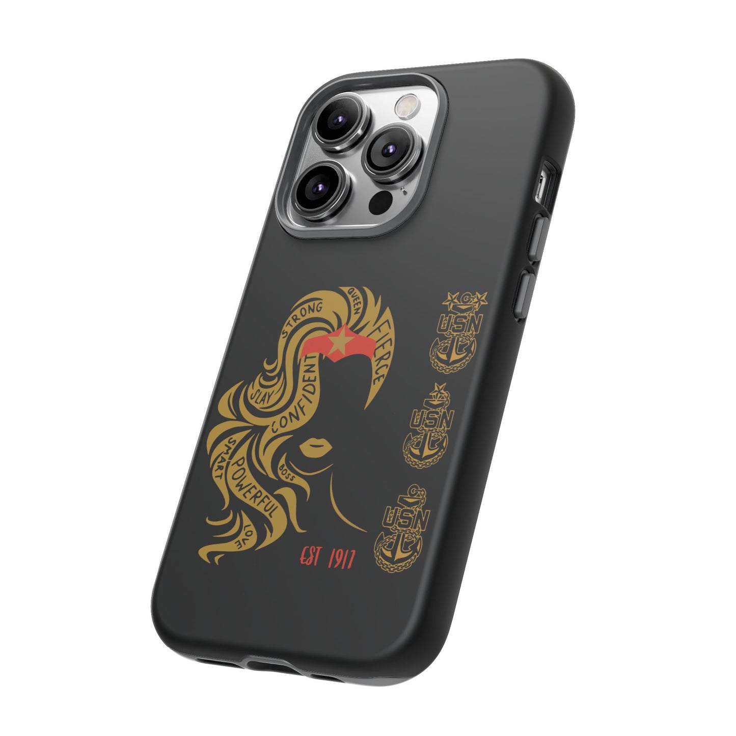 WW OG Long Hair Gold Phone Case
