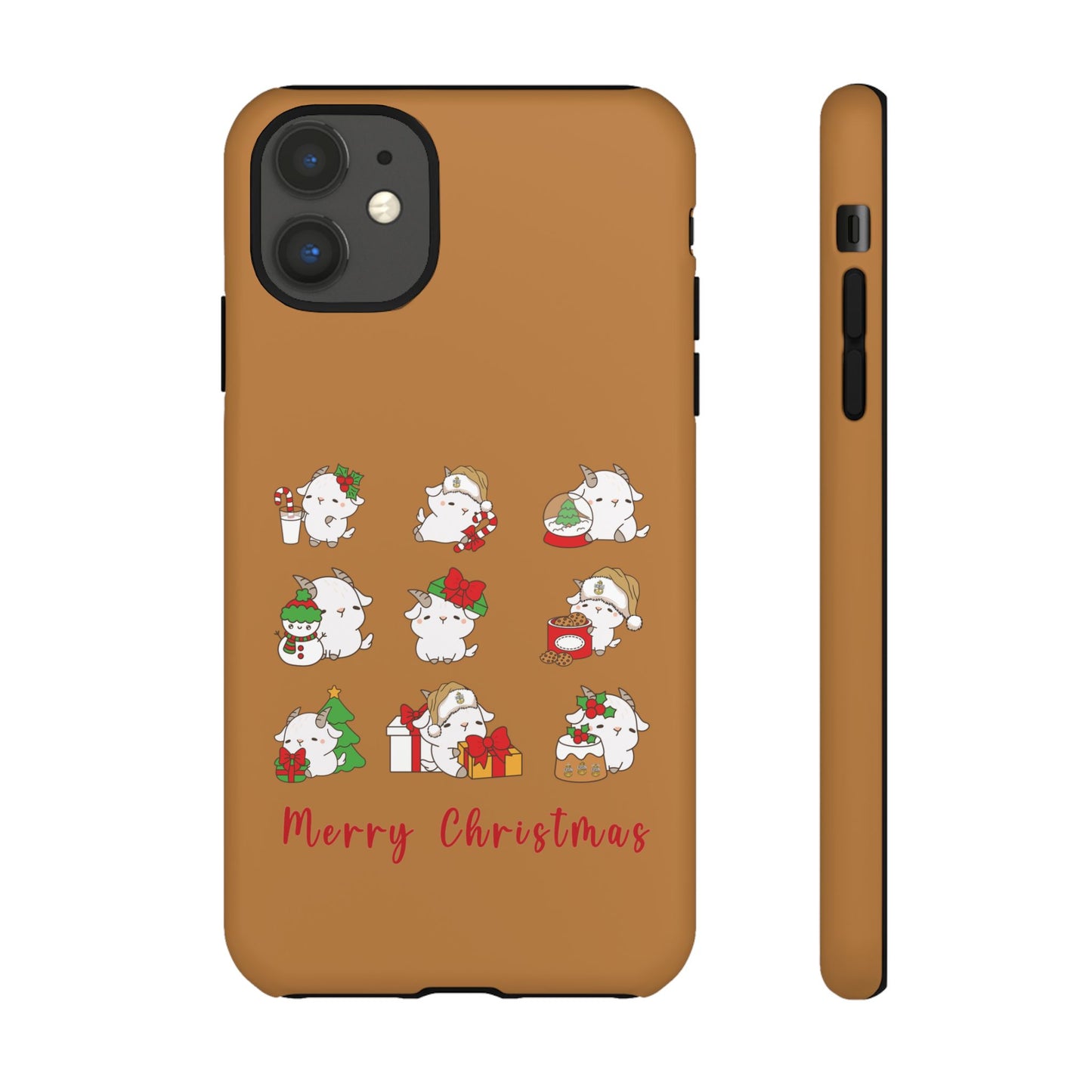 Hello Goat Christmas V1 Tough Phone Case