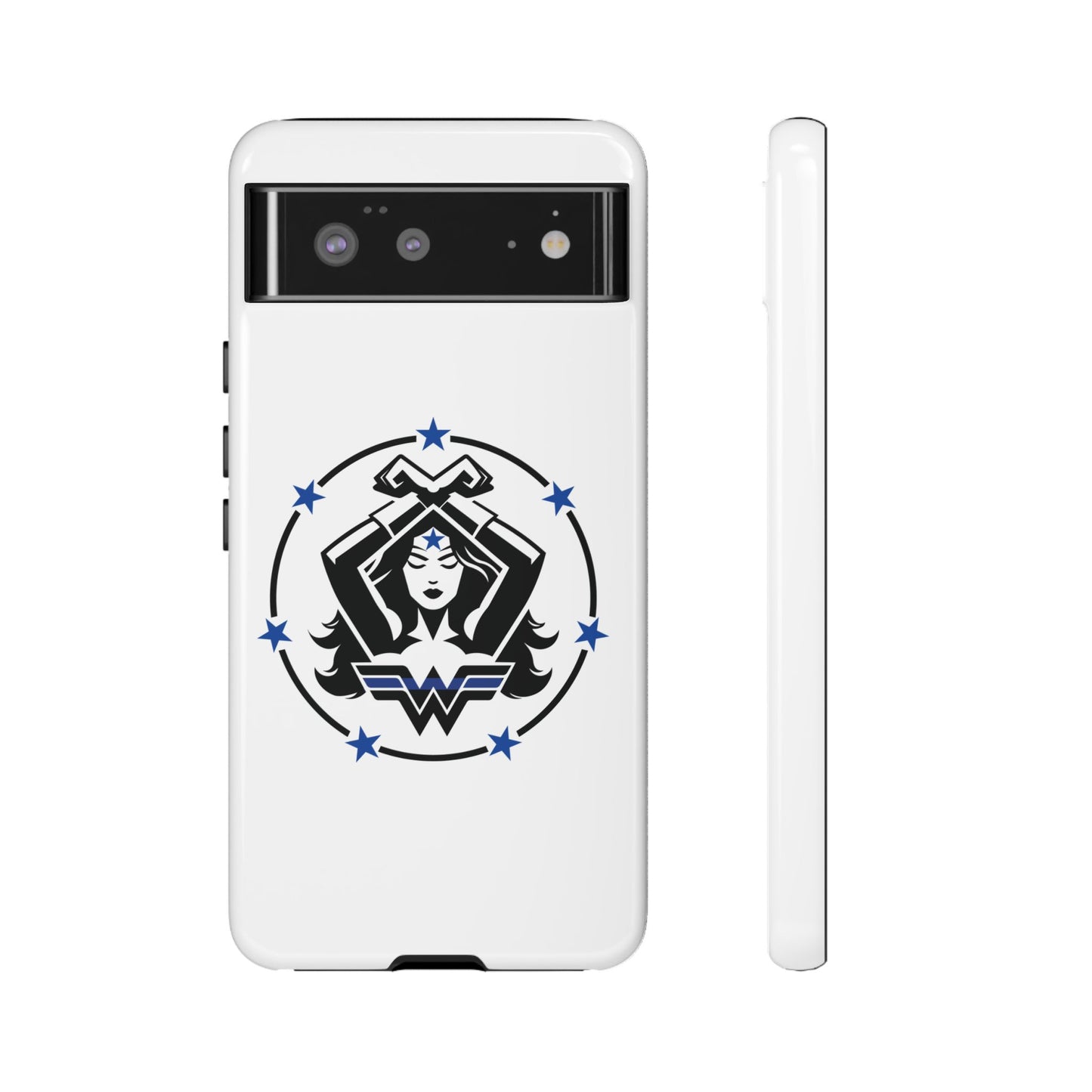 WW Blue Line Tough Phone Case V2