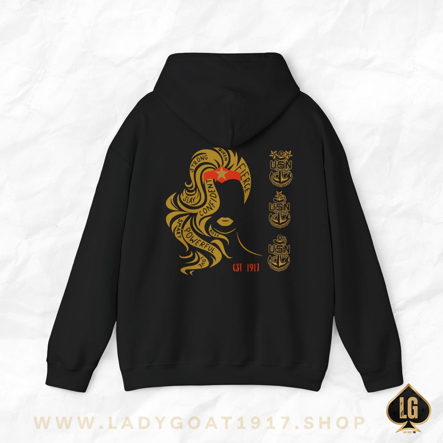 WW OG Long Hair Gold Hoodie