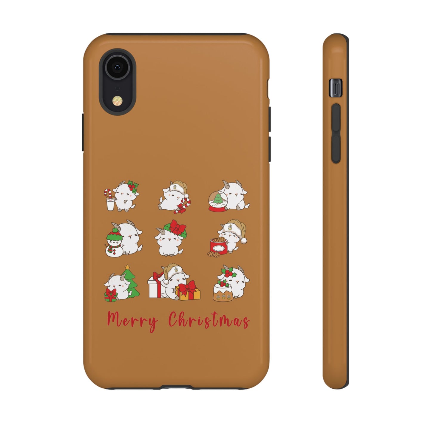 Hello Goat Christmas V1 Tough Phone Case