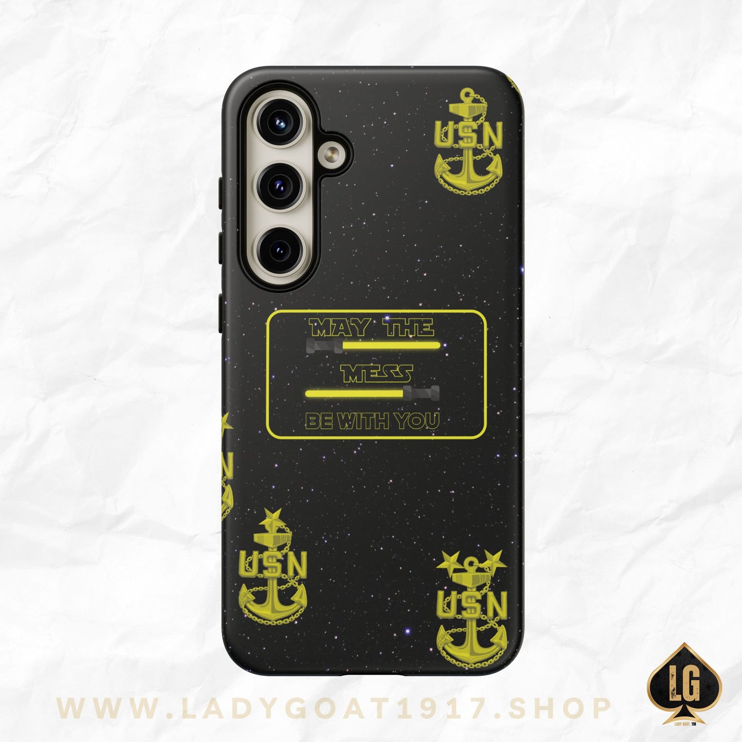 May The Mess Be With You !  Phone Case