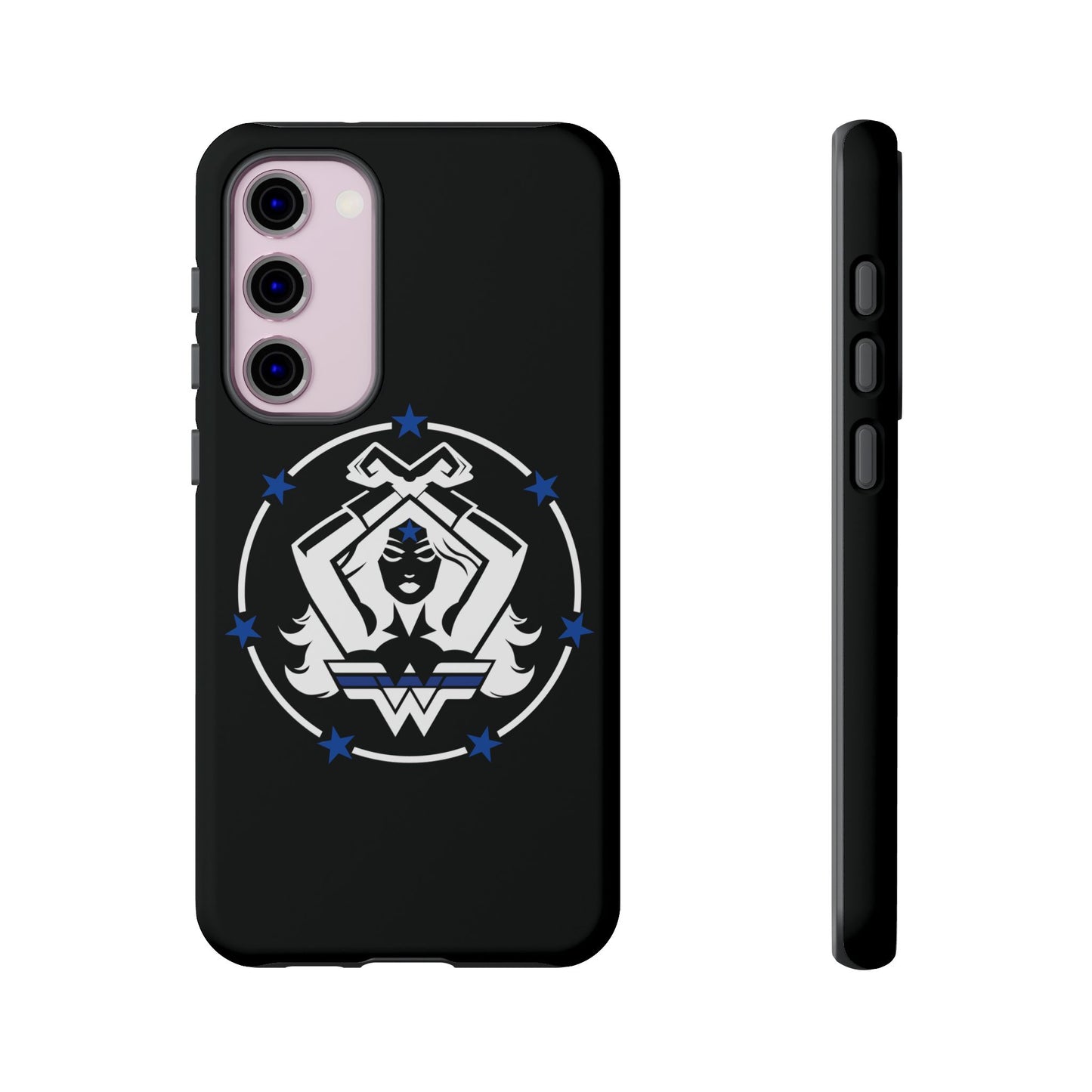 WW Blue Line Tough Phone Case