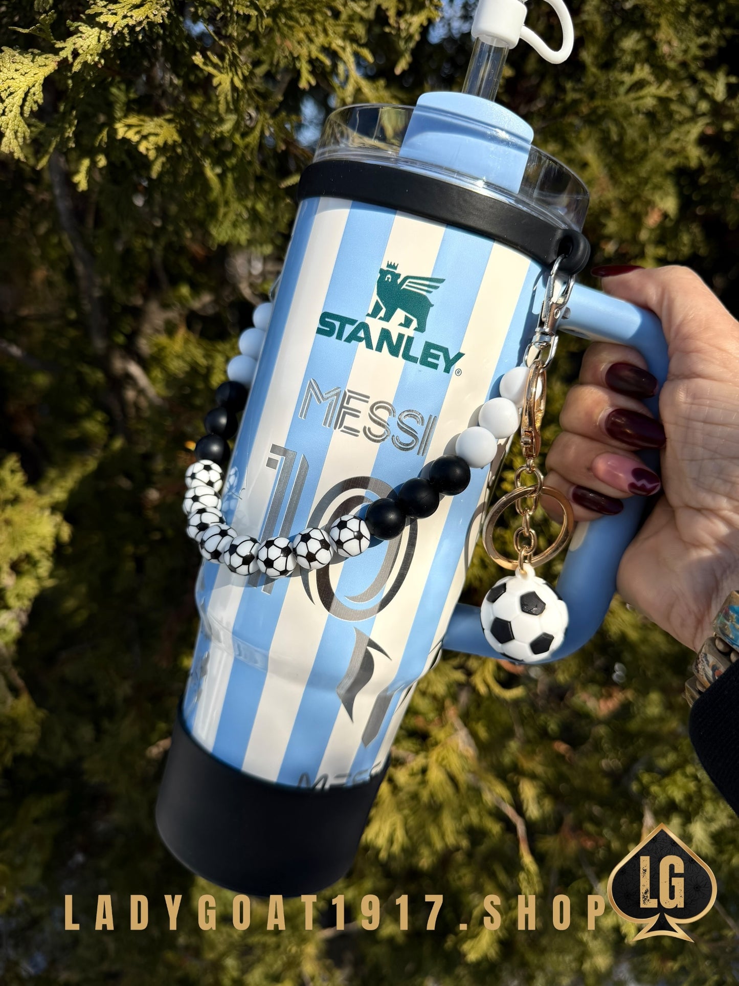 Fútbol GOAT 30 oz Tumbler