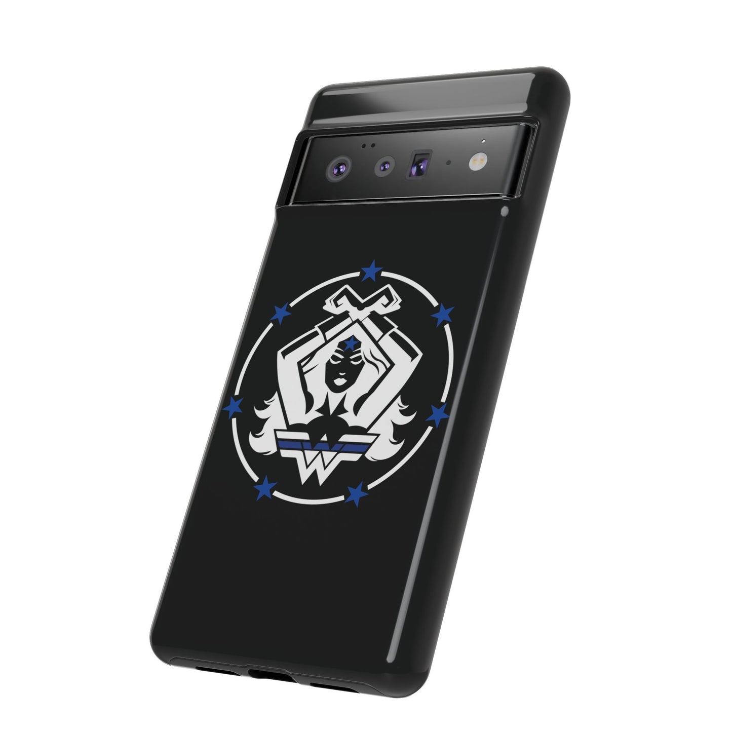 WW Blue Line Tough Phone Case