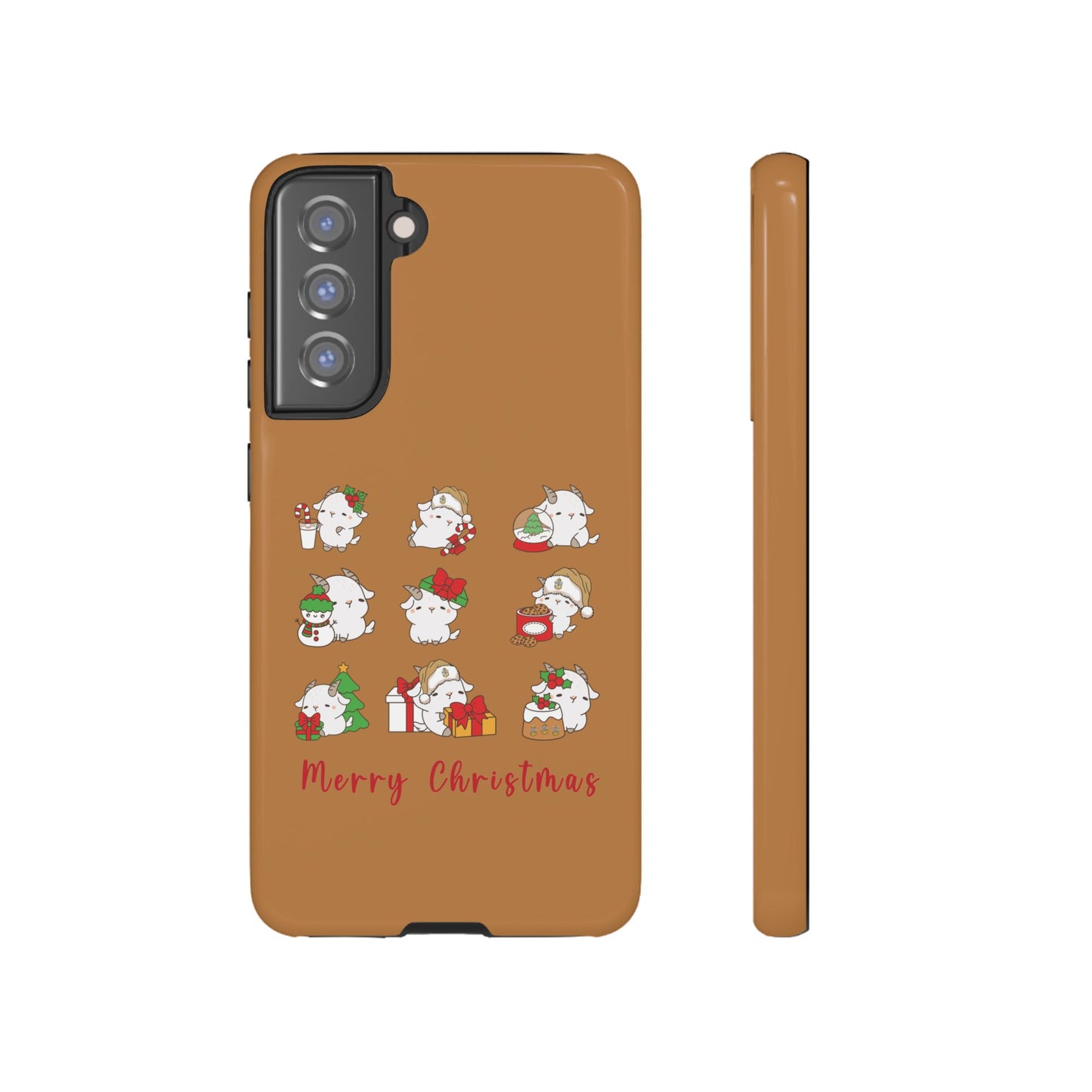 Hello Goat Christmas V1 Tough Phone Case